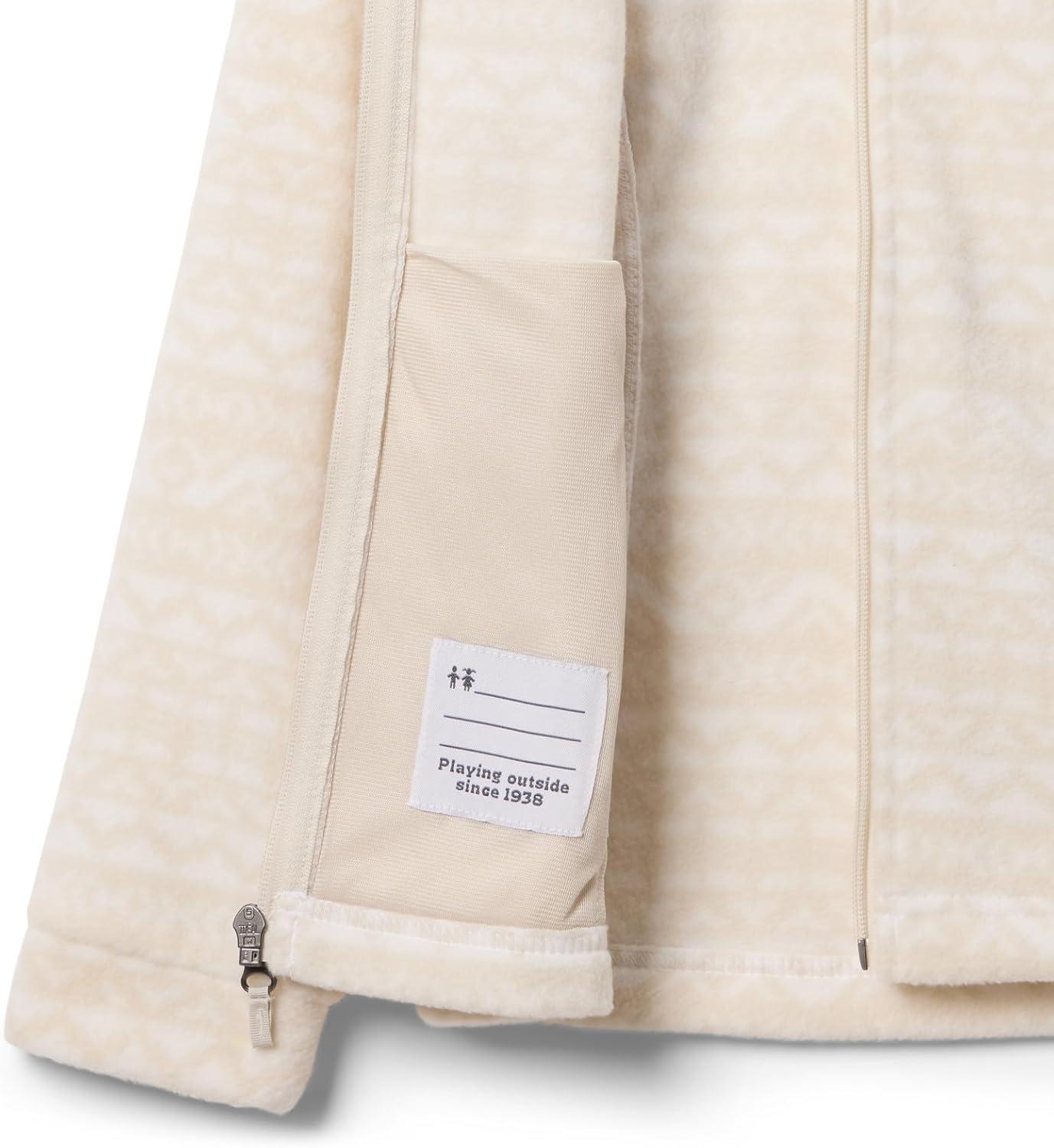 imageColumbia Youth Girls Benton Springs II Printed FleeceWhite Madras Tonal