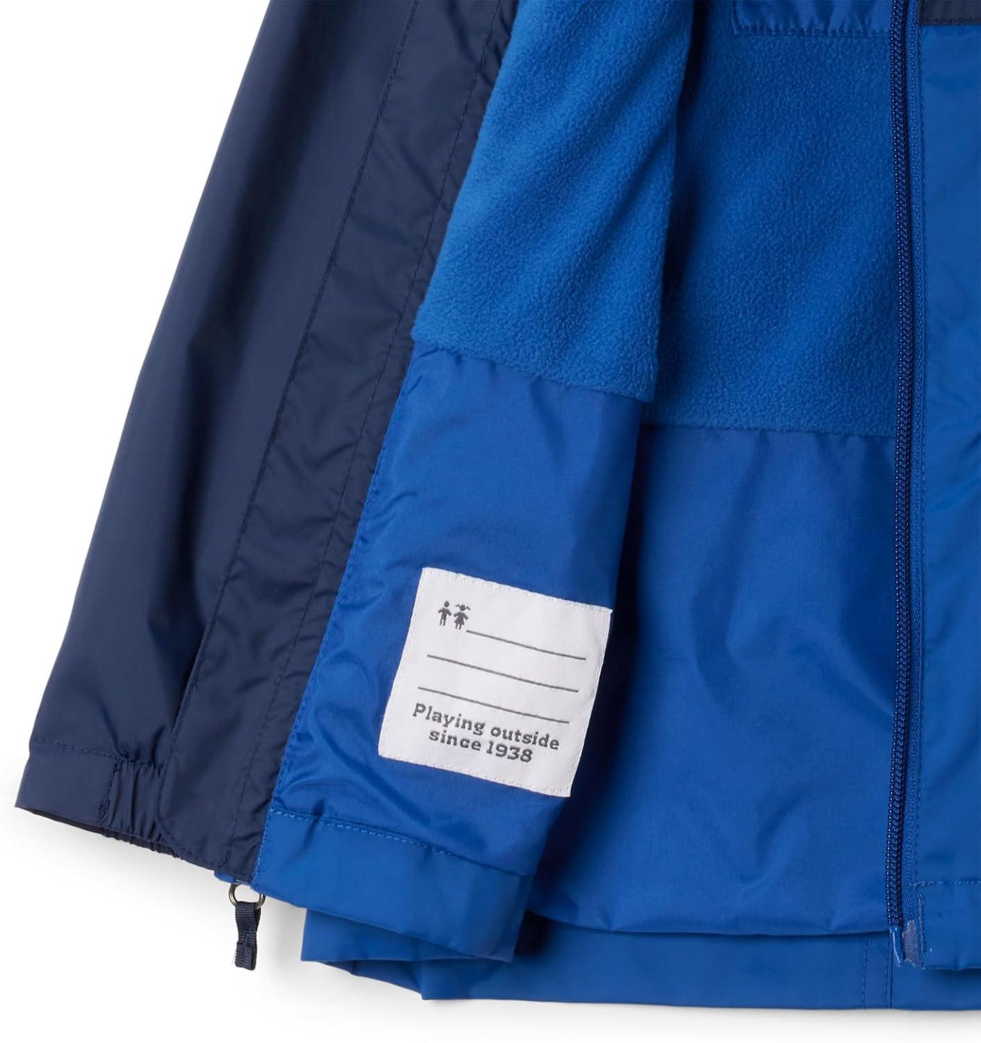 imageColumbia babyboys Rainzilla II JacketCollegiate NavyMountain Blue