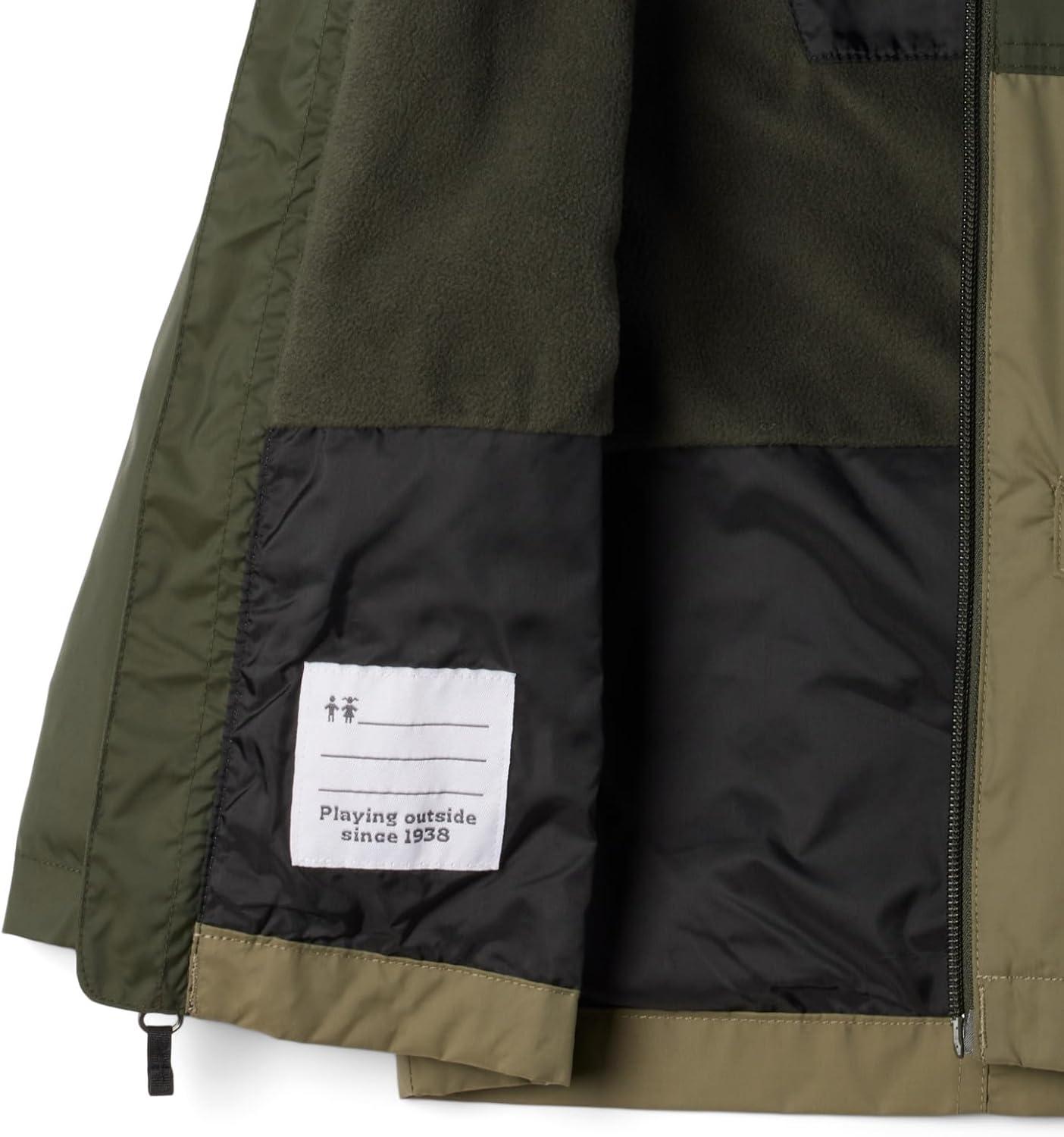 imageColumbia babyboys Rainzilla II JacketGreenscapeStone Green