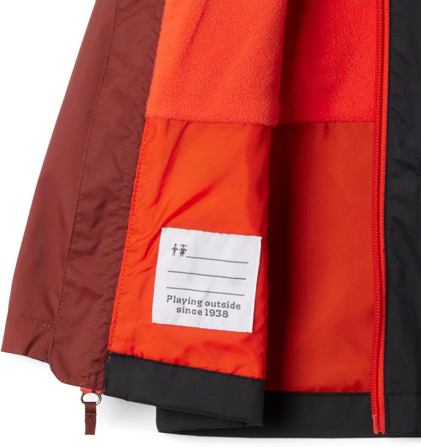 imageColumbia babyboys Rainzilla II JacketSpiceBlack