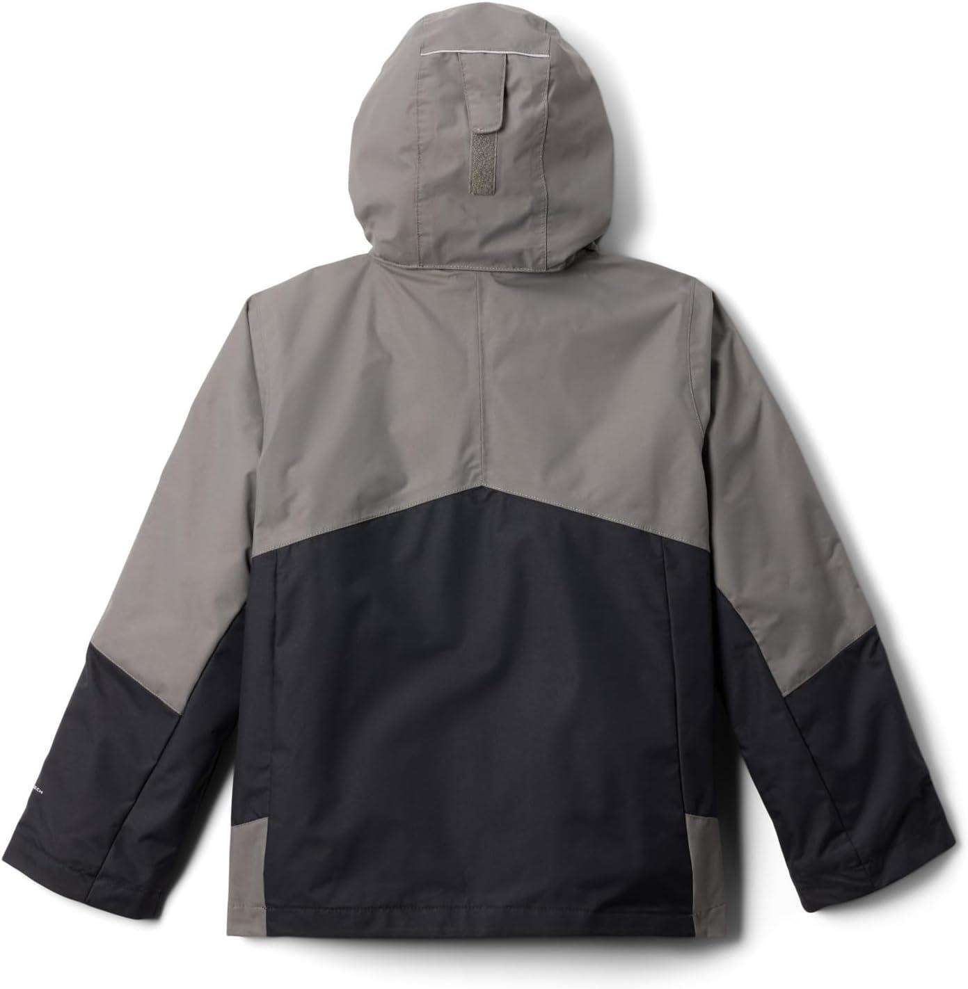 imageColumbia boys Bugaboo III Fleece Interchange JacketBlackCity Grey