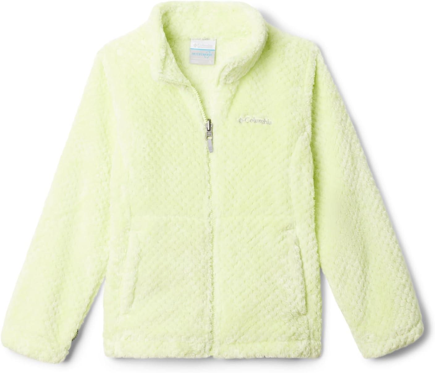 imageColumbia girls Bugaboo III Fleece Interchange JacketChalkGeyserSpring Yellow