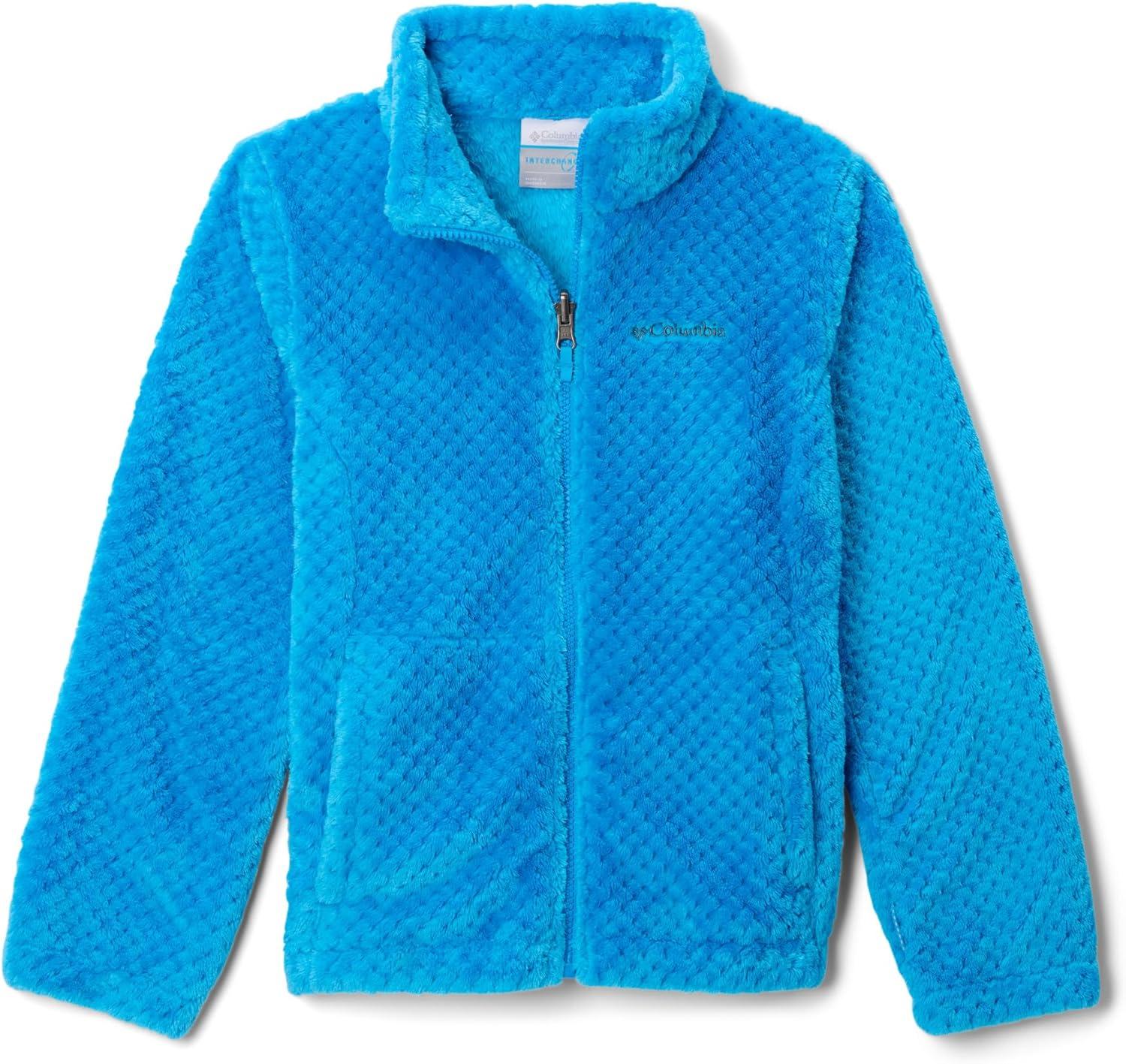 imageColumbia girls Bugaboo III Fleece Interchange JacketCitron HazeCompass Blue