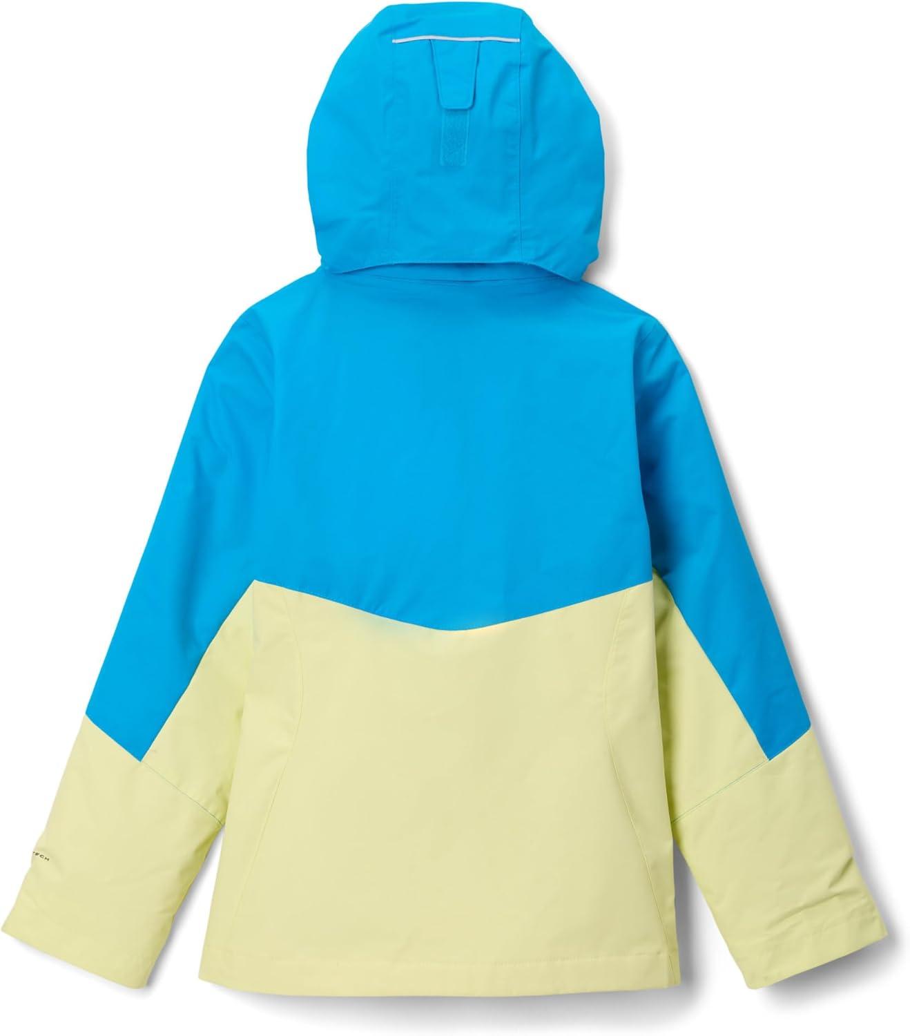 imageColumbia girls Bugaboo III Fleece Interchange JacketCitron HazeCompass Blue