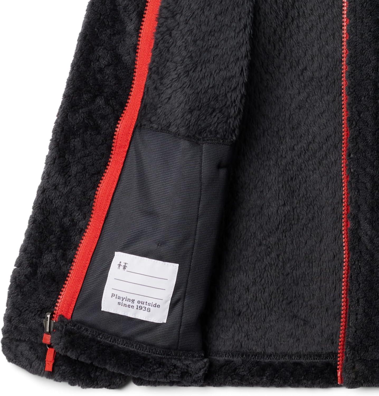 imageColumbia girls Bugaboo III Fleece Interchange JacketSail RedBlack