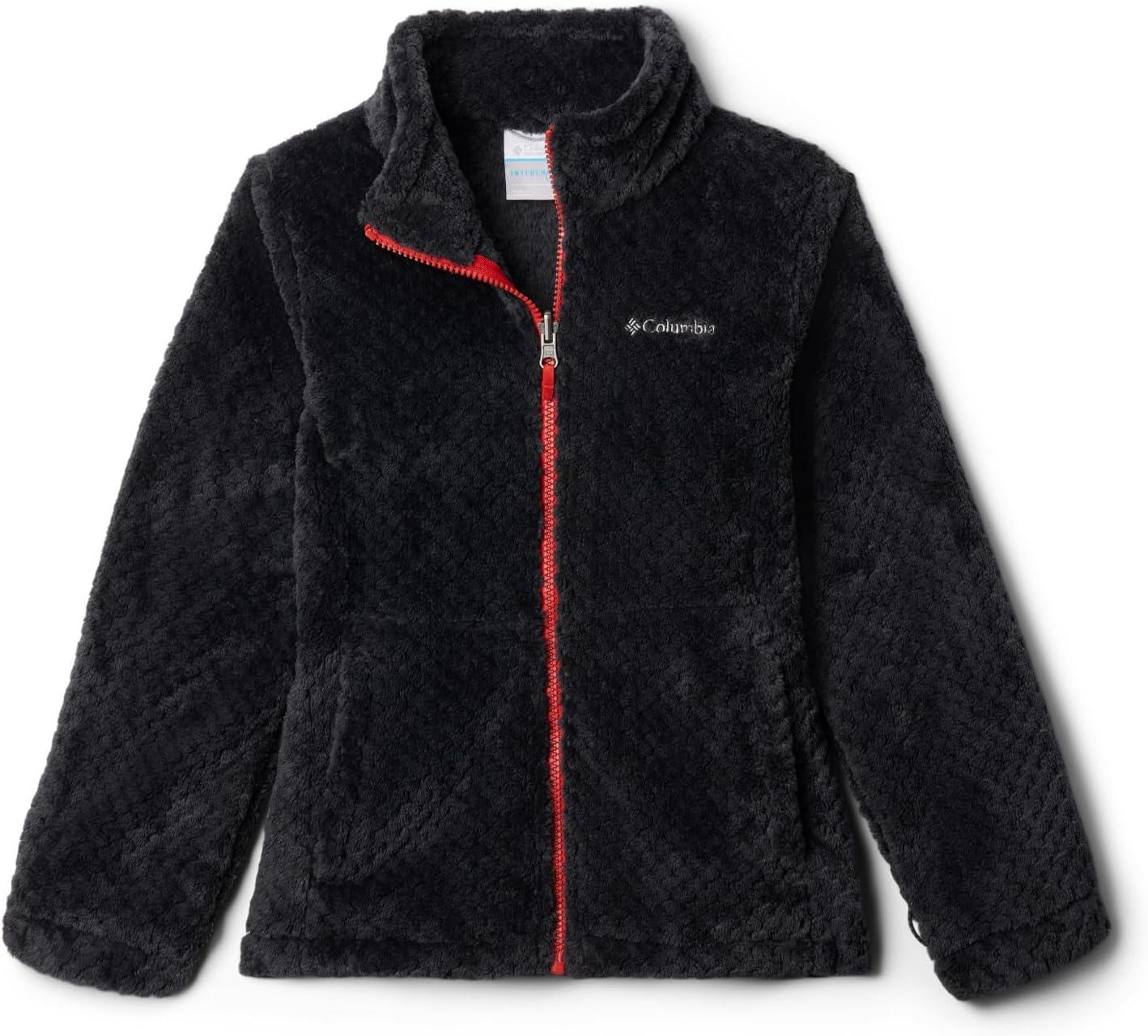 imageColumbia girls Bugaboo III Fleece Interchange JacketSail RedBlack