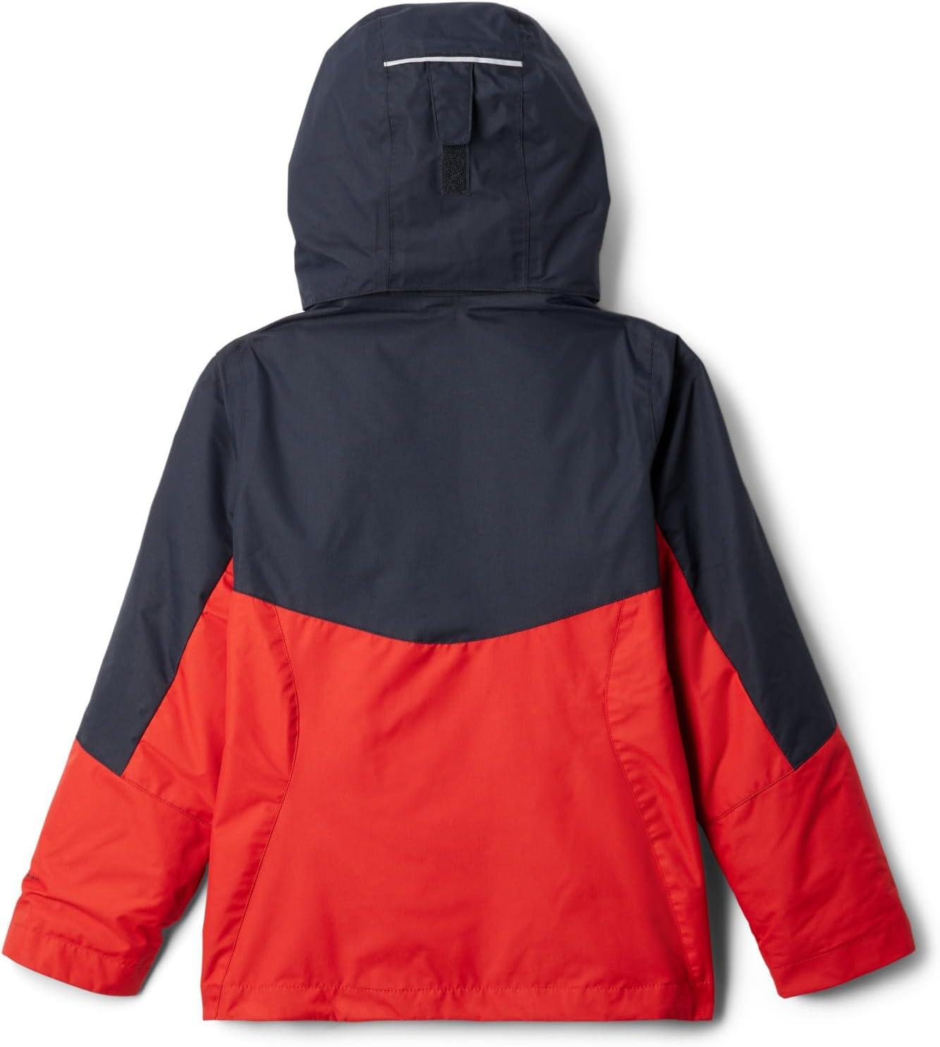 imageColumbia girls Bugaboo III Fleece Interchange JacketSail RedBlack