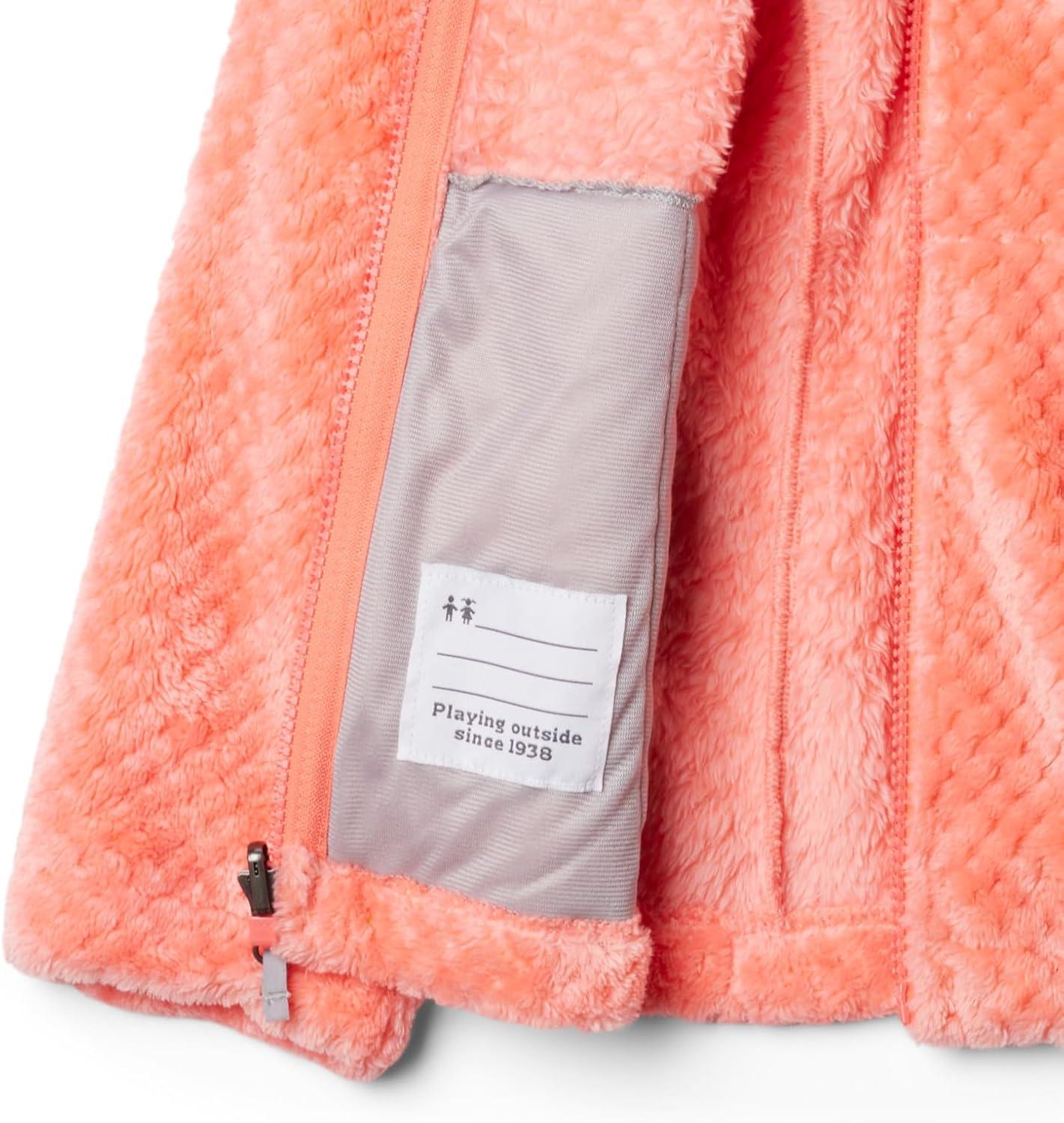 imageColumbia girls Bugaboo III Fleece Interchange JacketSnowdriftClematis BlueHot Coral