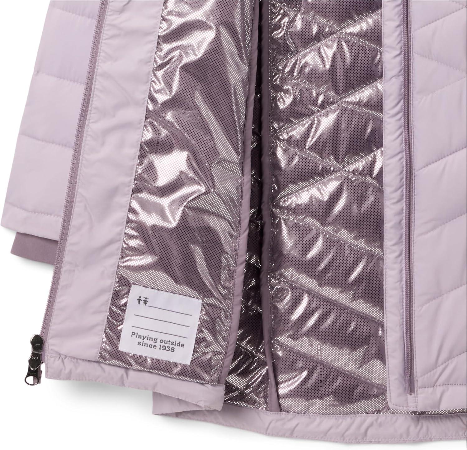 imageColumbia girls Heavenly II Long JacketLavender Pearl