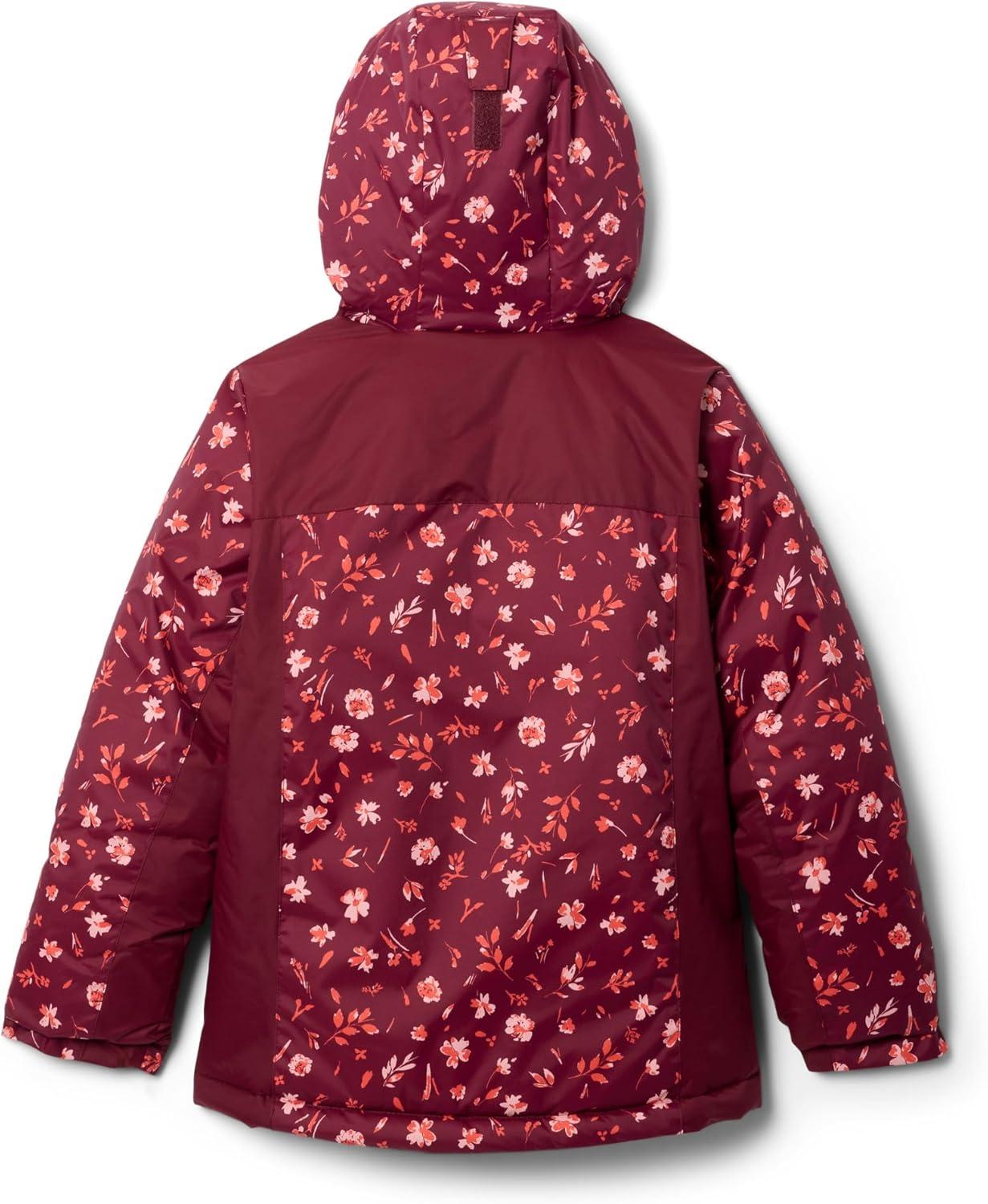 imageColumbia girls Horizon Ride IV Printed JacketRich Wine WatergardenRich Wine