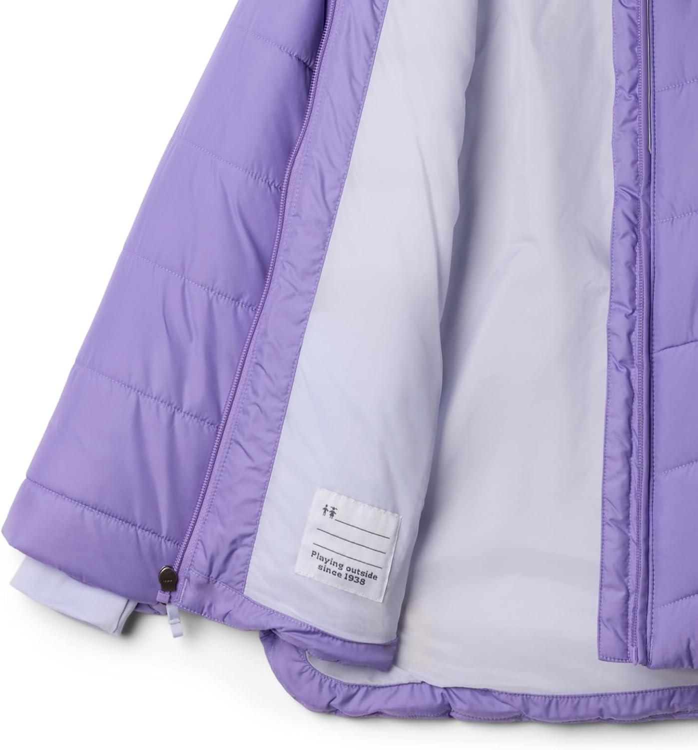 imageColumbia girls Katelyn Crest III Hooded JacketPaisley Purple