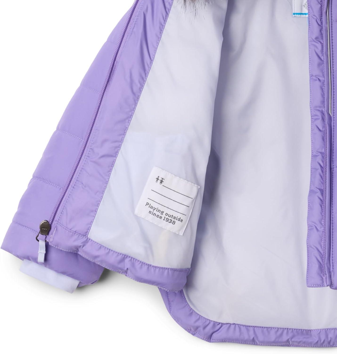 imageColumbia girls Katelyn Crest III Hooded JacketPaisley Purple