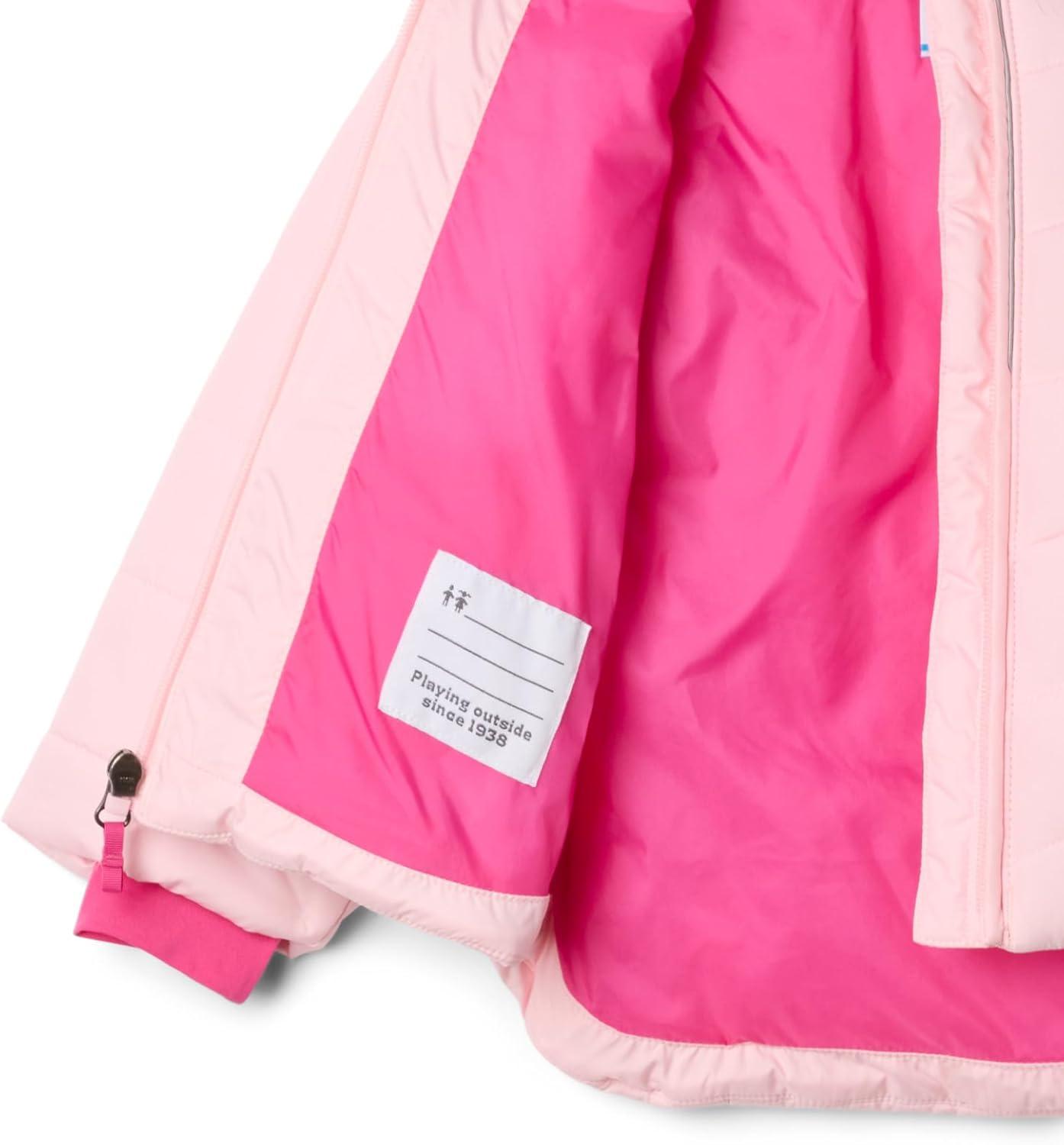 imageColumbia girls Katelyn Crest III Hooded JacketSatin Pink