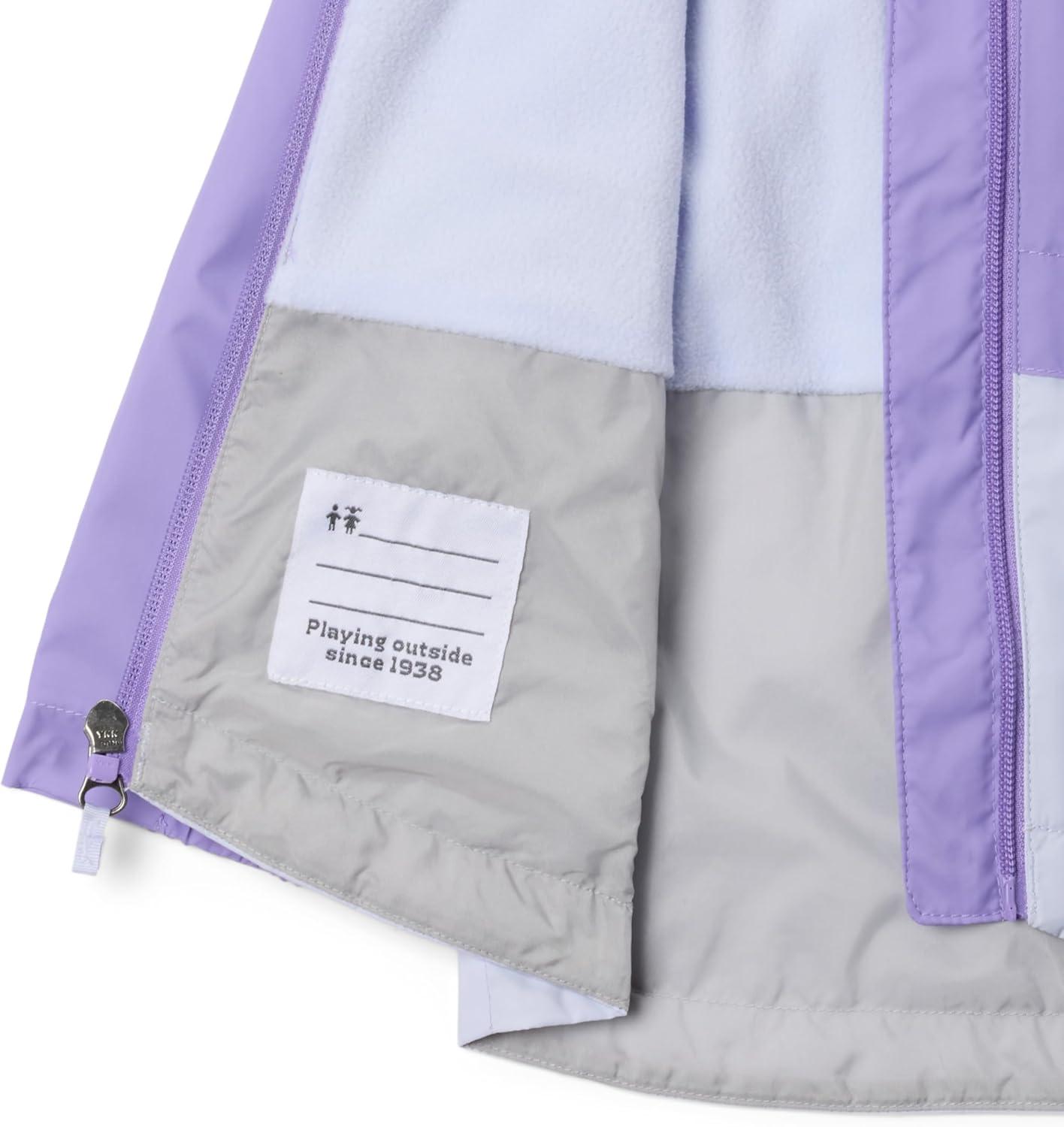 imageColumbia girls Rainzilla II JacketPaisley PurpleSnowdrift