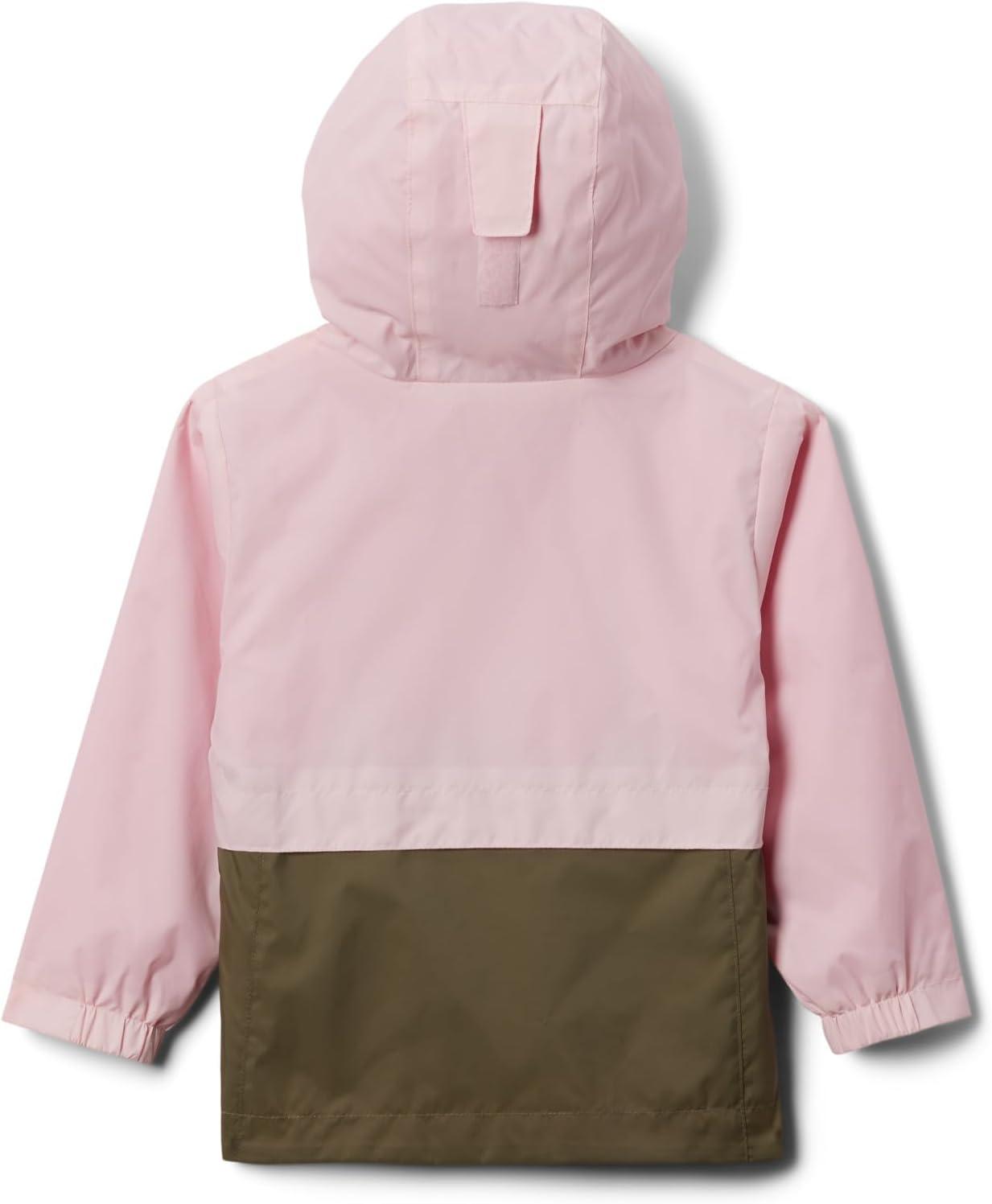 imageColumbia girls Rainzilla II JacketSatin PinkStone Green