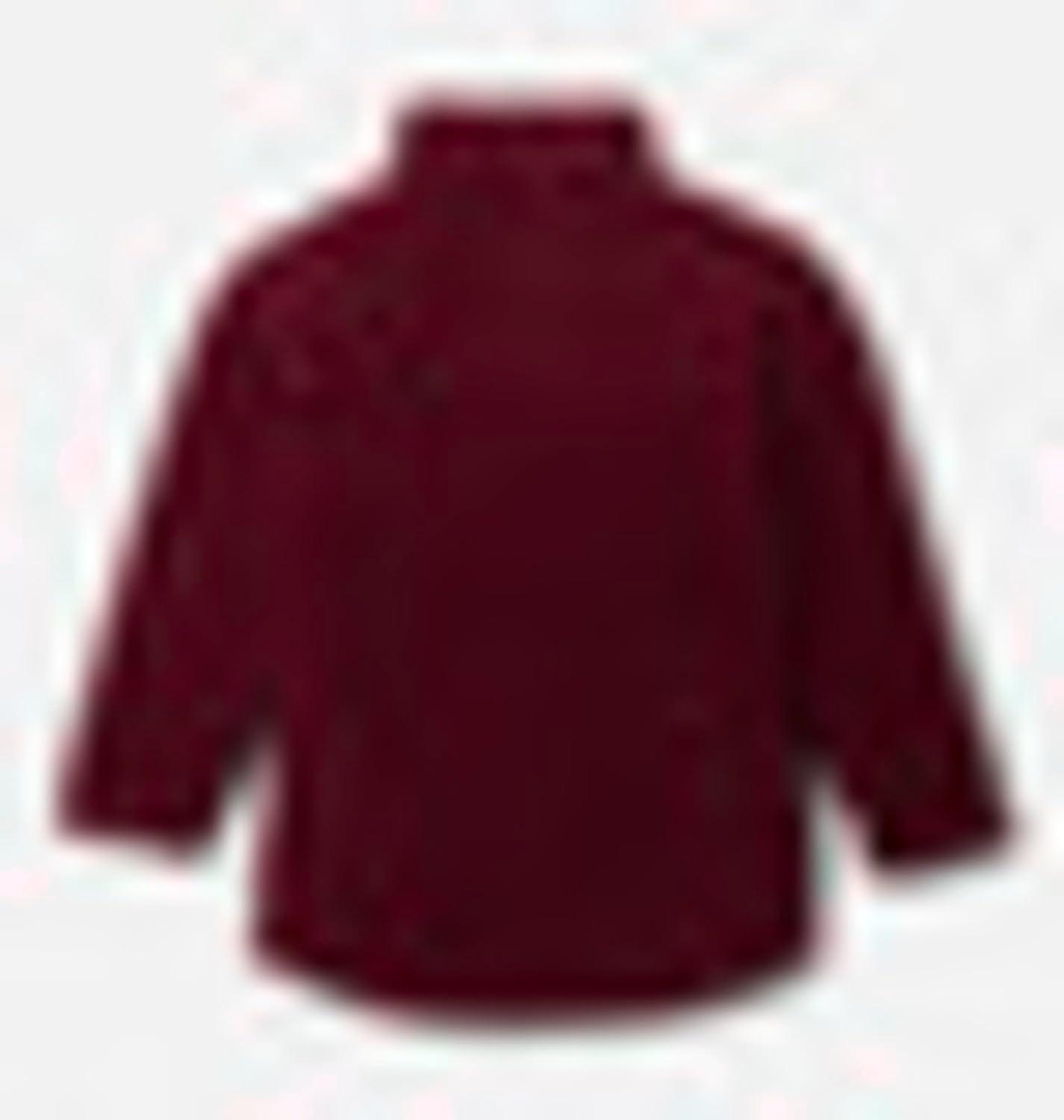 imageColumbia girls West Bend Full ZipRich Wine
