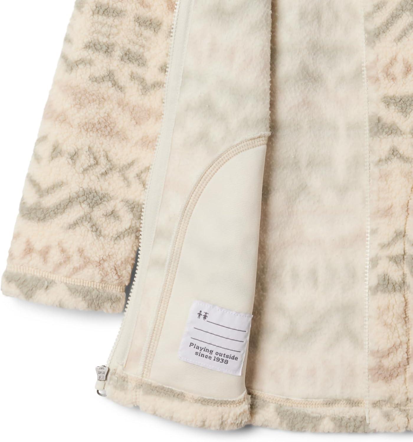 imageColumbia girls West Bend Printed Full ZipAncient Fossil Madras