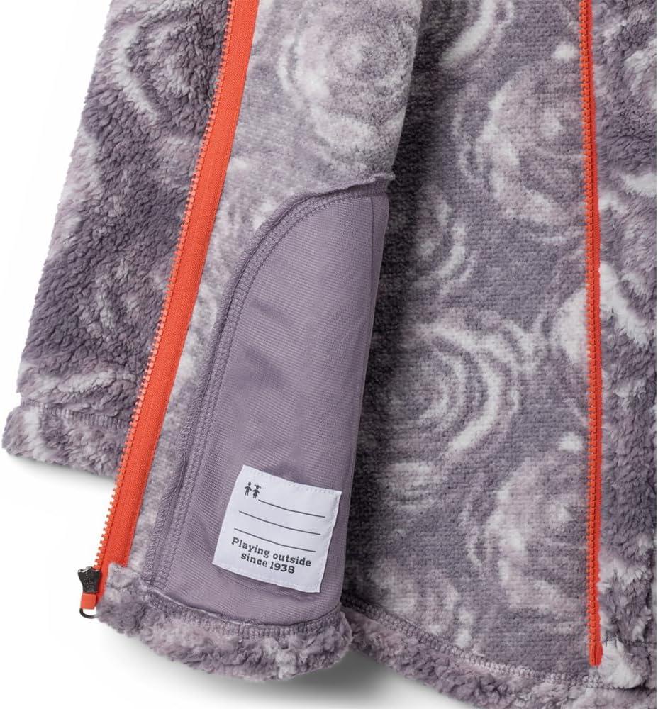 imageColumbia girls West Bend Printed Full ZipShale Purple Rosecity