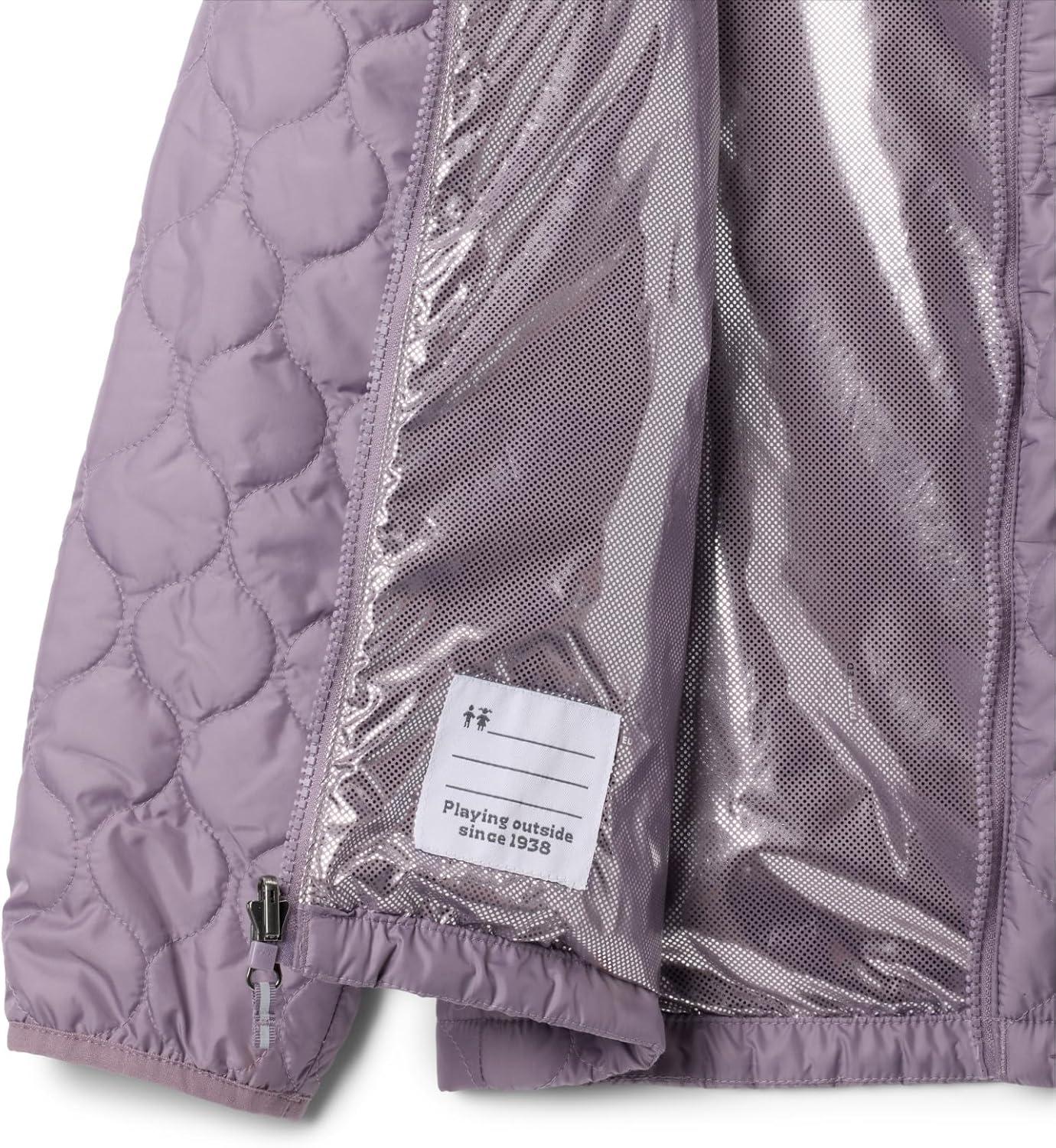 imageColumbia girls Whirlibird III Interchange JacketZing SnowflightShale Purple
