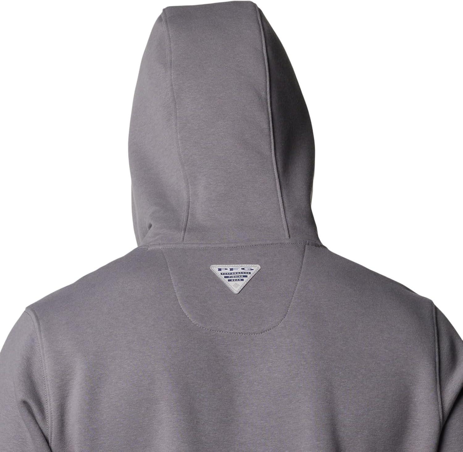 imageColumbia mens Pfg Castback HoodieCity GreyNocturnal