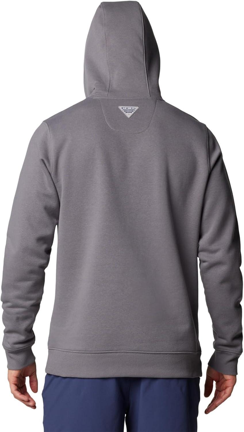 imageColumbia mens Pfg Castback HoodieCity GreyNocturnal