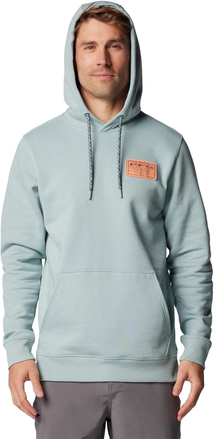 imageColumbia mens Pfg Castback HoodieCrushed BlueBright Nectar
