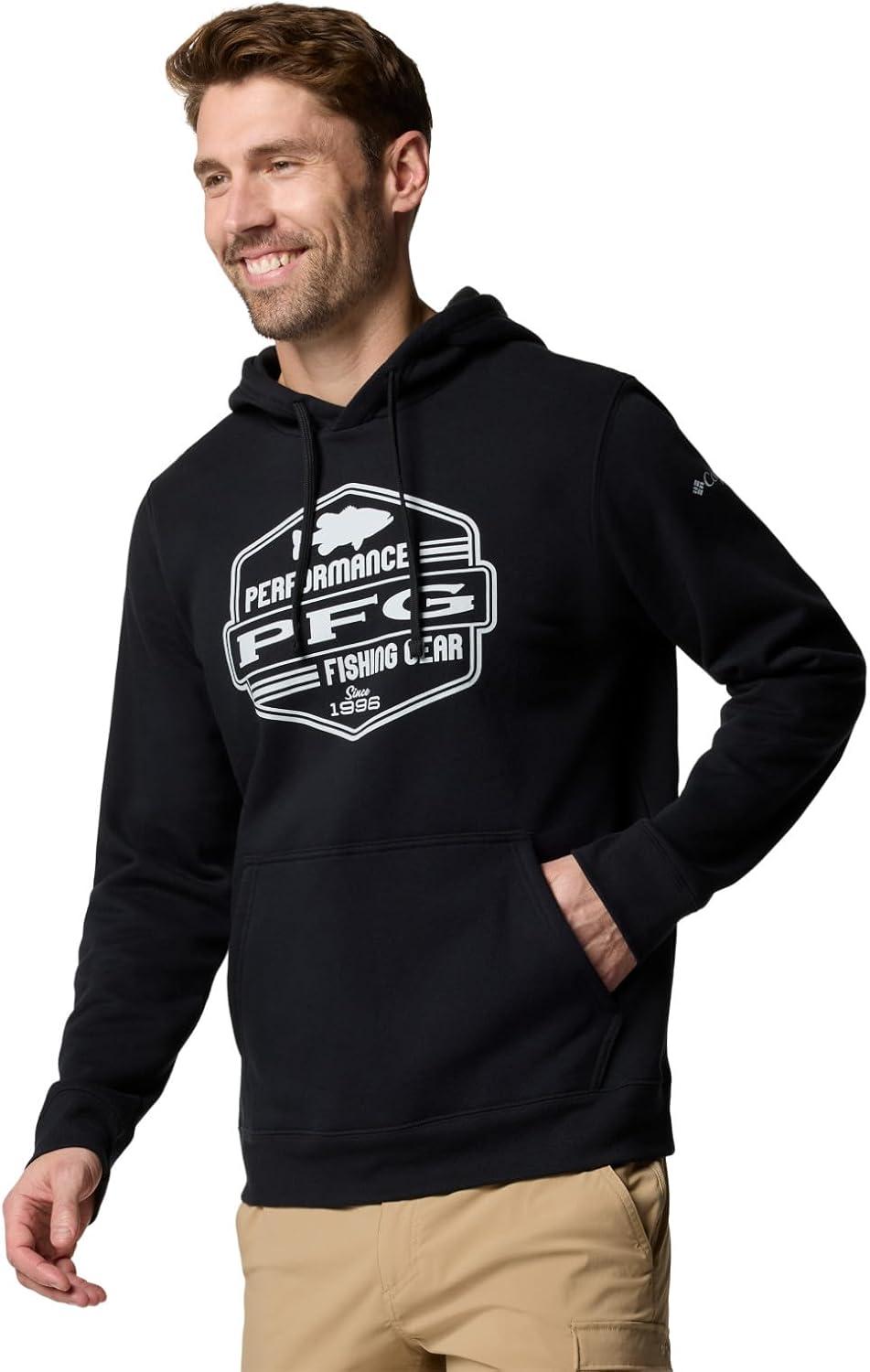 imageColumbia mens Pfg High Side HoodieBlackHigh Side Simple Bass