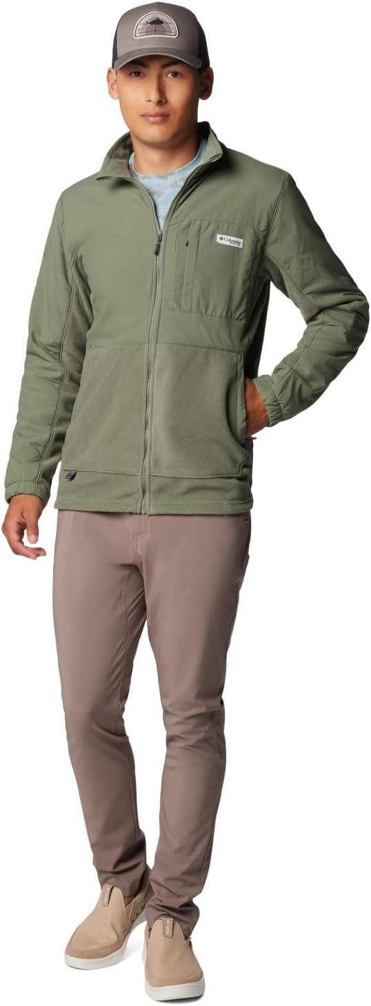 imageColumbia mens Pfg Uncharted Fleece Full ZipCypressCypress