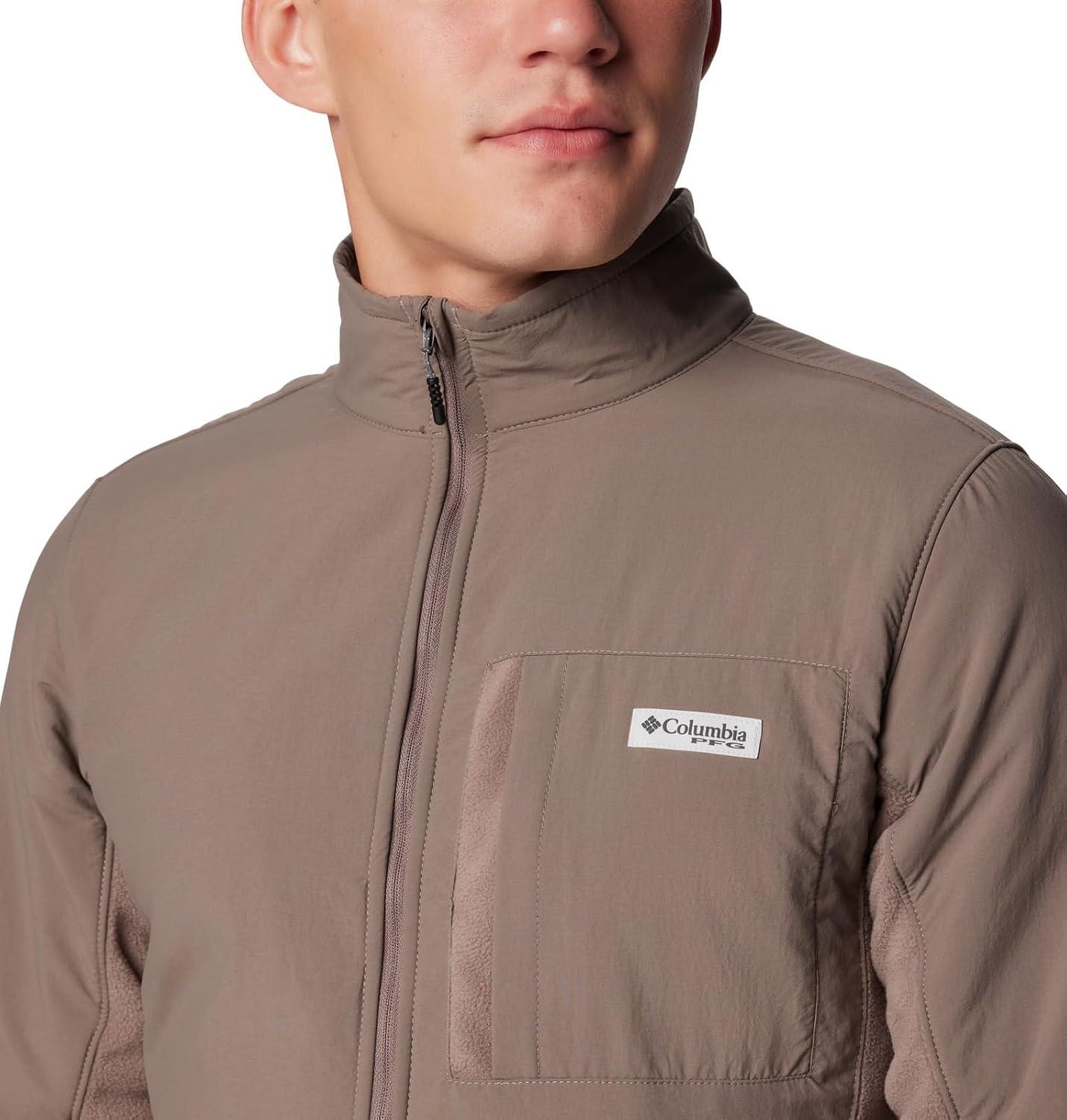 imageColumbia mens Pfg Uncharted Fleece Full ZipIronIron