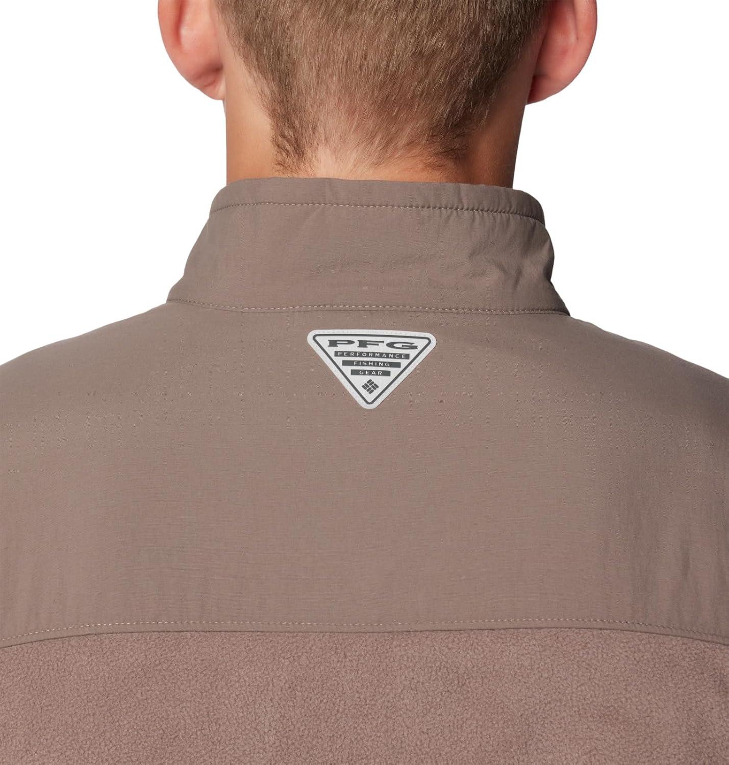 imageColumbia mens Pfg Uncharted Fleece Full ZipIronIron