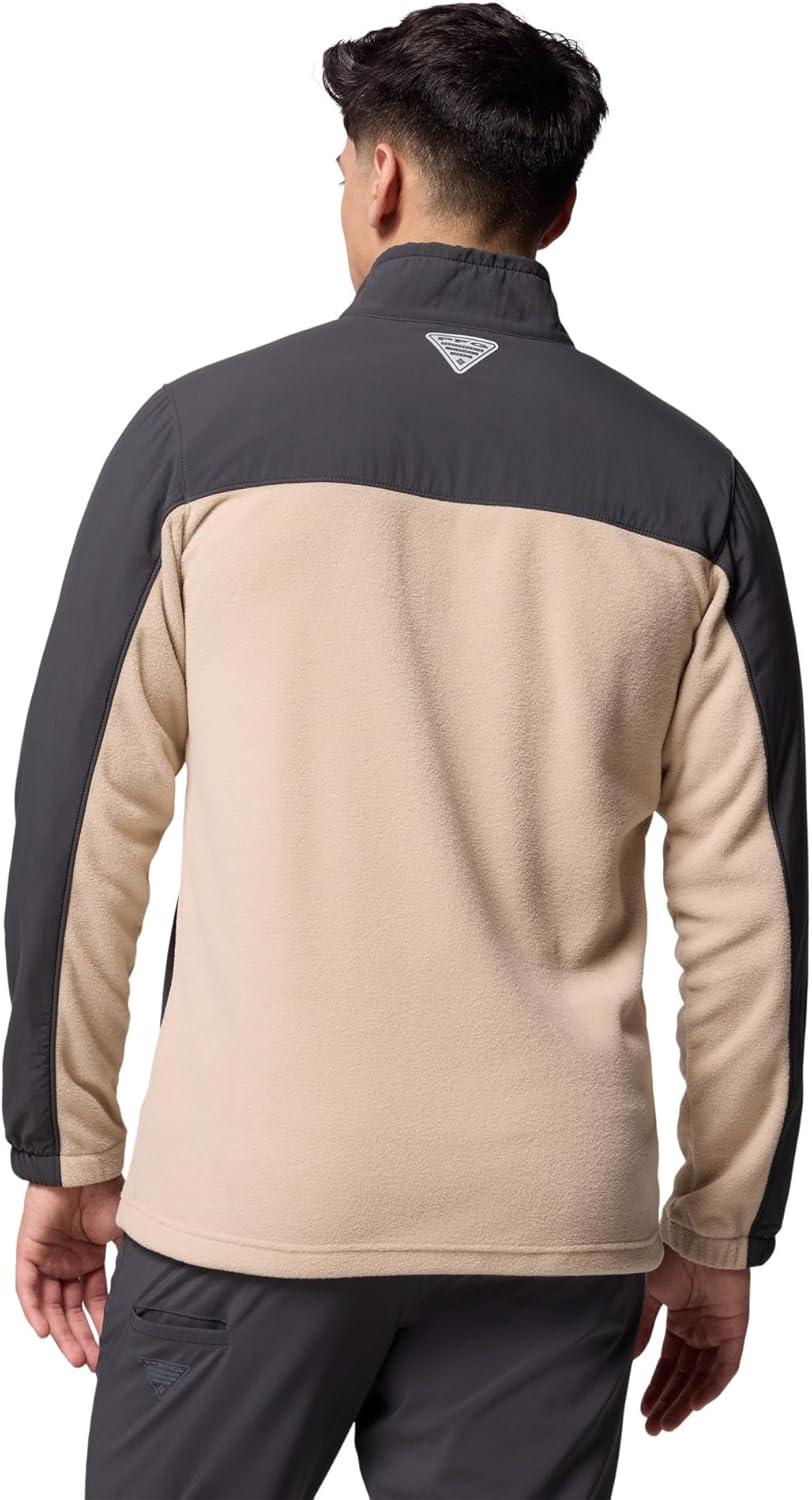 imageColumbia mens Pfg Uncharted Fleece Full ZipSharkAncient Fossil