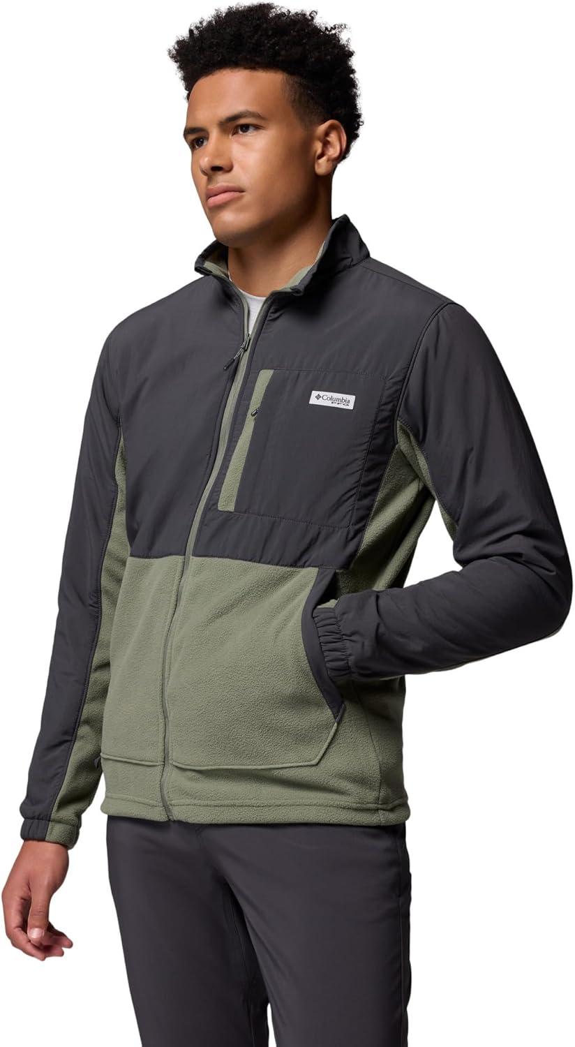 imageColumbia mens Pfg Uncharted Fleece Full ZipSharkCypress