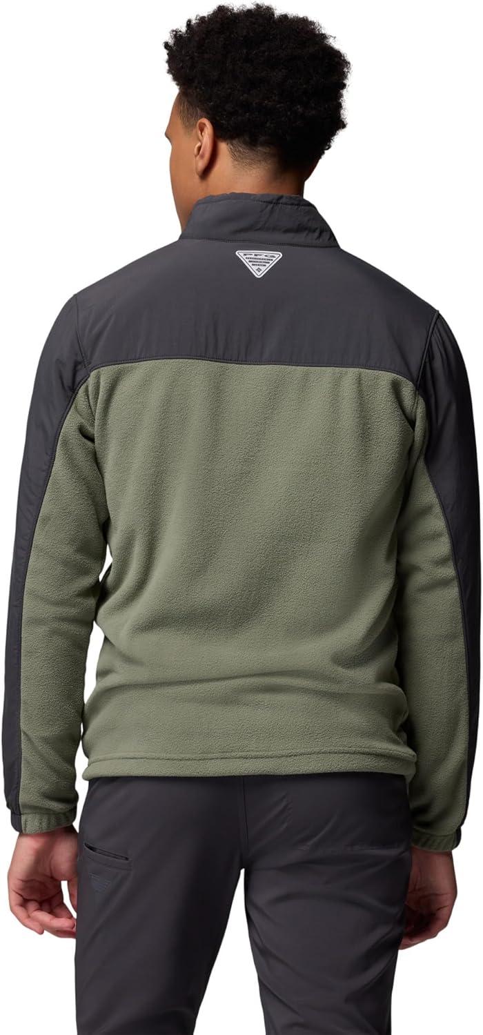 imageColumbia mens Pfg Uncharted Fleece Full ZipSharkCypress
