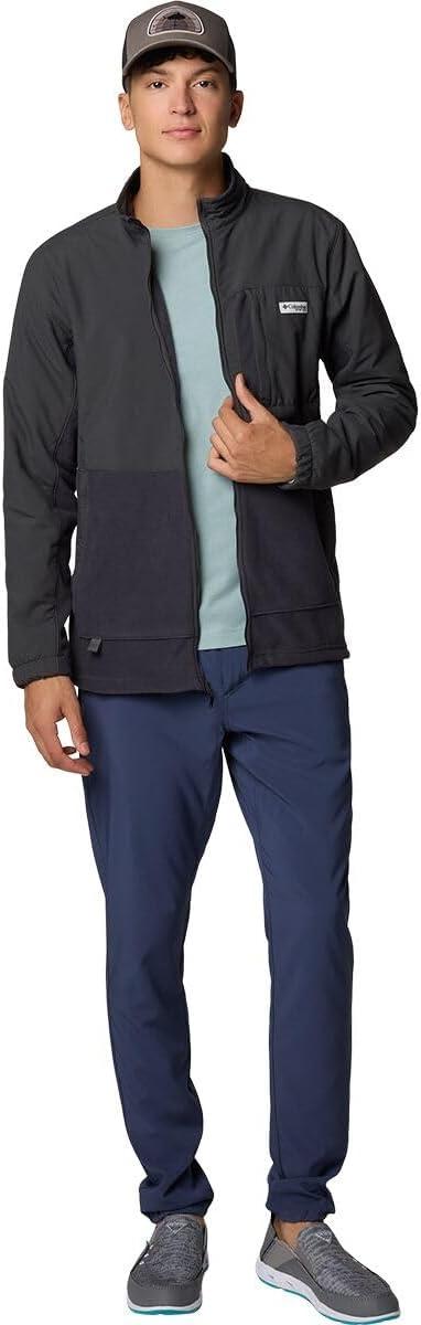 imageColumbia mens Pfg Uncharted Fleece Full ZipSharkShark
