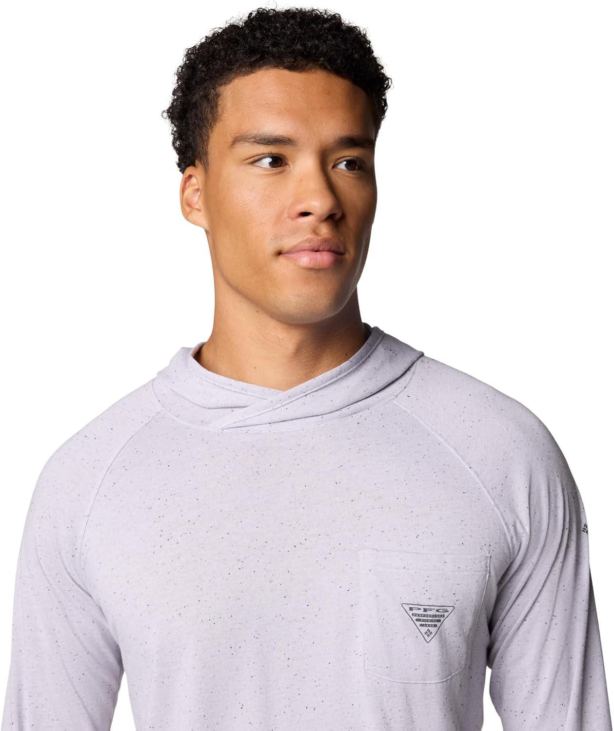 imageColumbia mens Pfg Uncharted Neps HoodieLavender Pearl