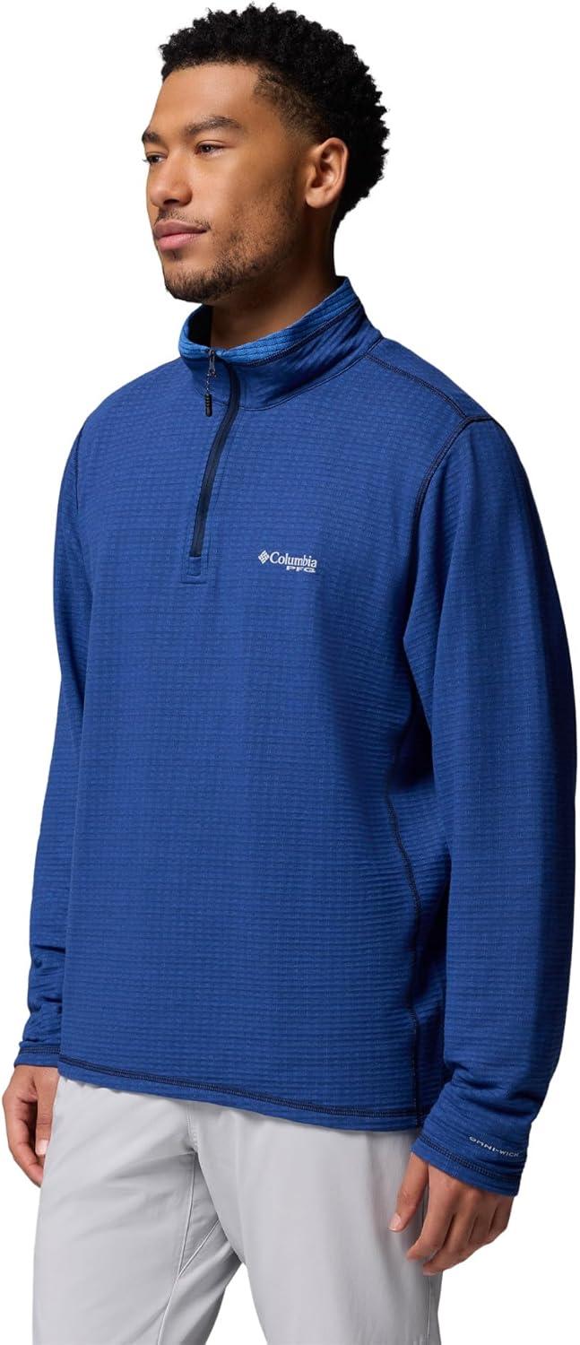 imageColumbia mens Slack Tide Quarter ZipCollegiate NavyVivid Blue