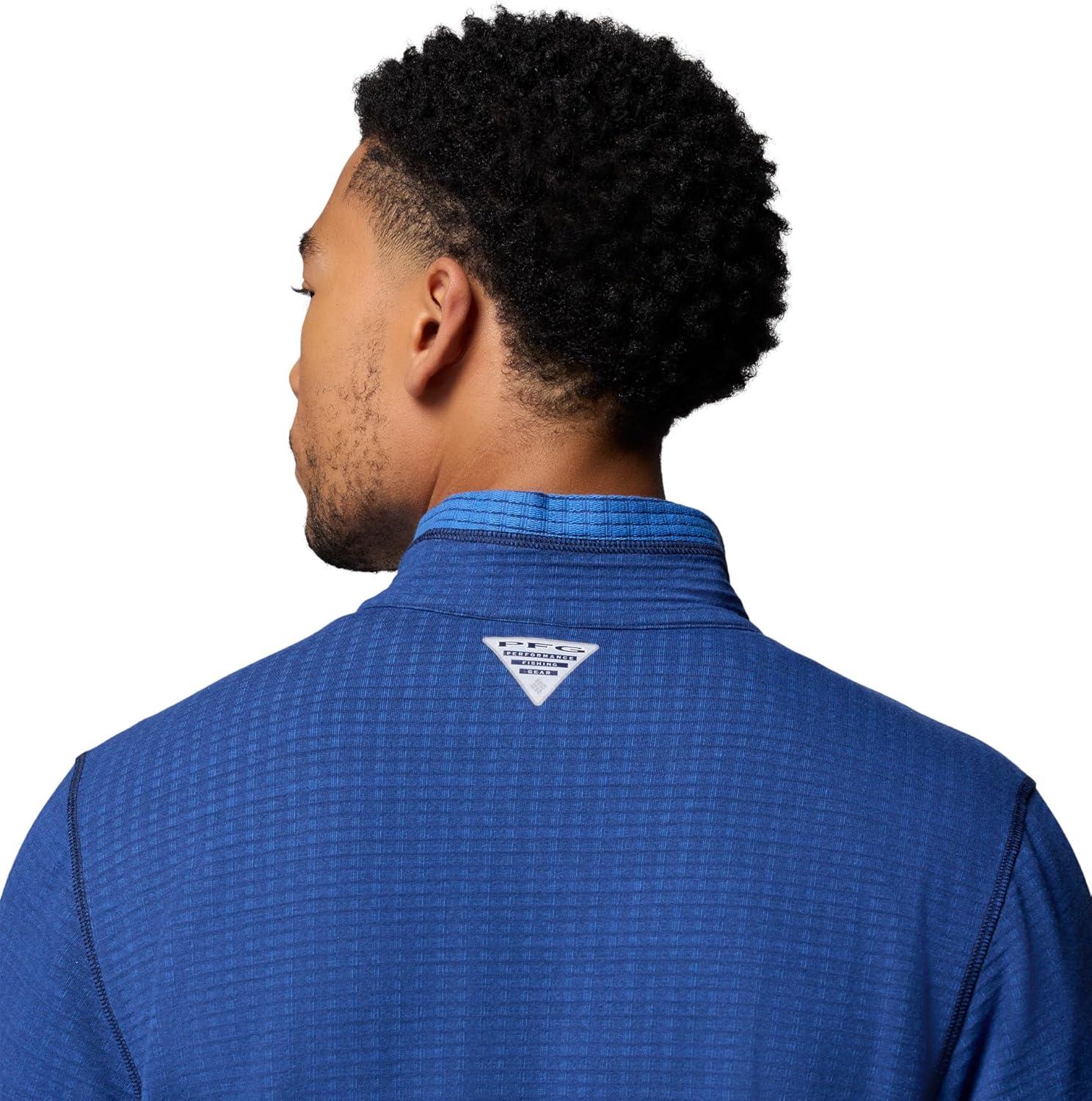 imageColumbia mens Slack Tide Quarter ZipCollegiate NavyVivid Blue