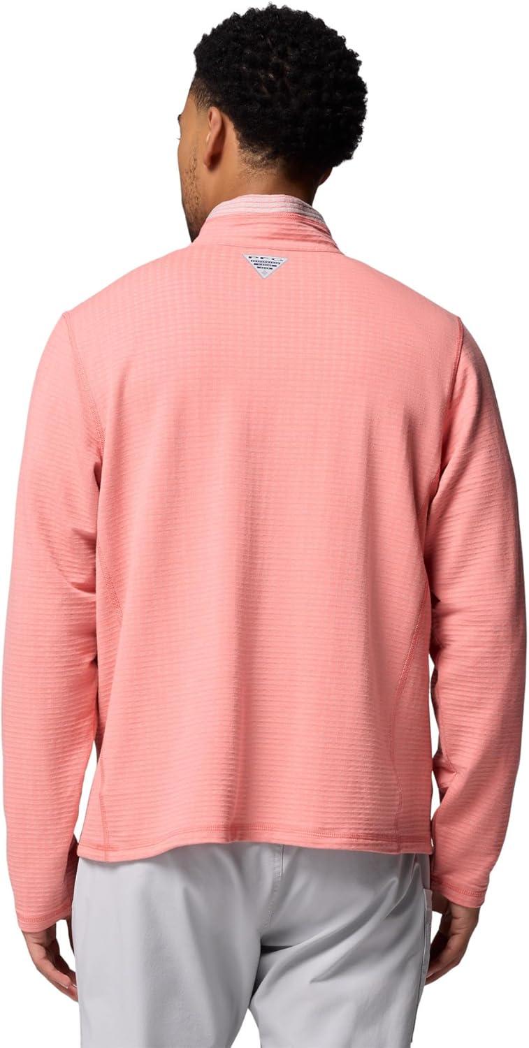 imageColumbia mens Slack Tide Quarter ZipMelonadeCool Grey