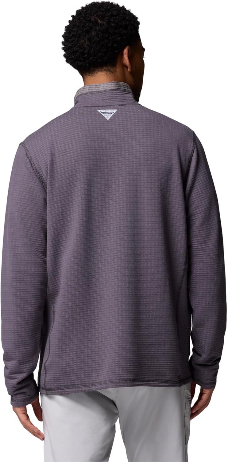 imageColumbia mens Slack Tide Quarter ZipSharkCity Grey