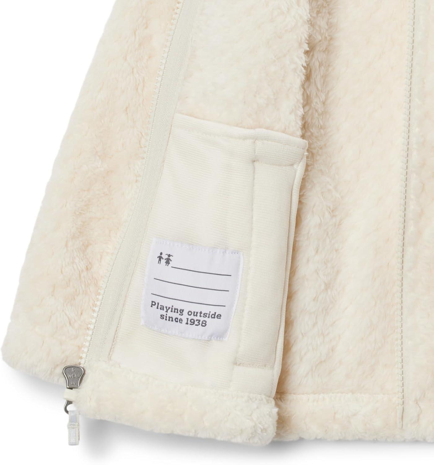 imageColumbia unisexbaby Fire Side Sherpa Full ZipPullover SweaterChalk