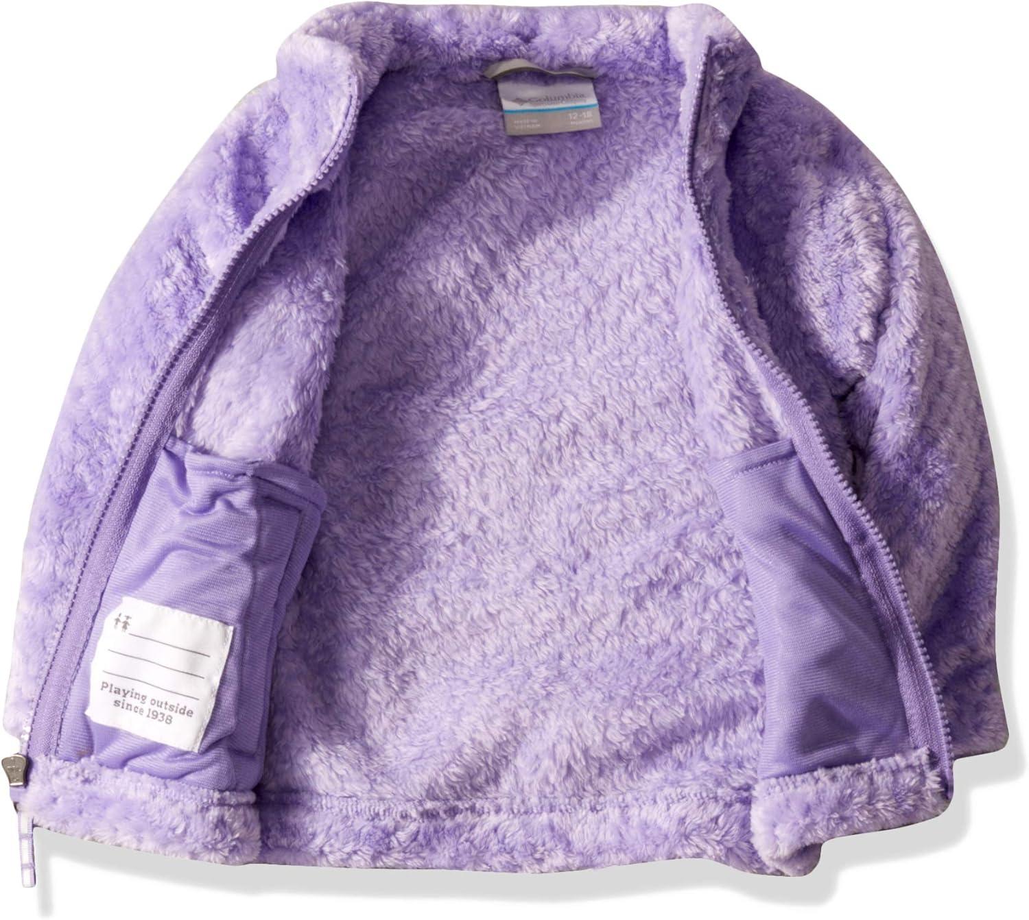 imageColumbia unisexbaby Fire Side Sherpa Full ZipPullover SweaterPaisley Purple