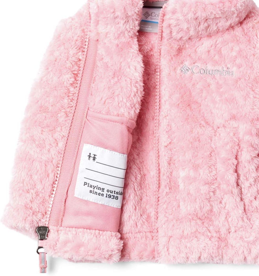imageColumbia unisexbaby Fire Side Sherpa Full ZipPullover SweaterPink Orchid