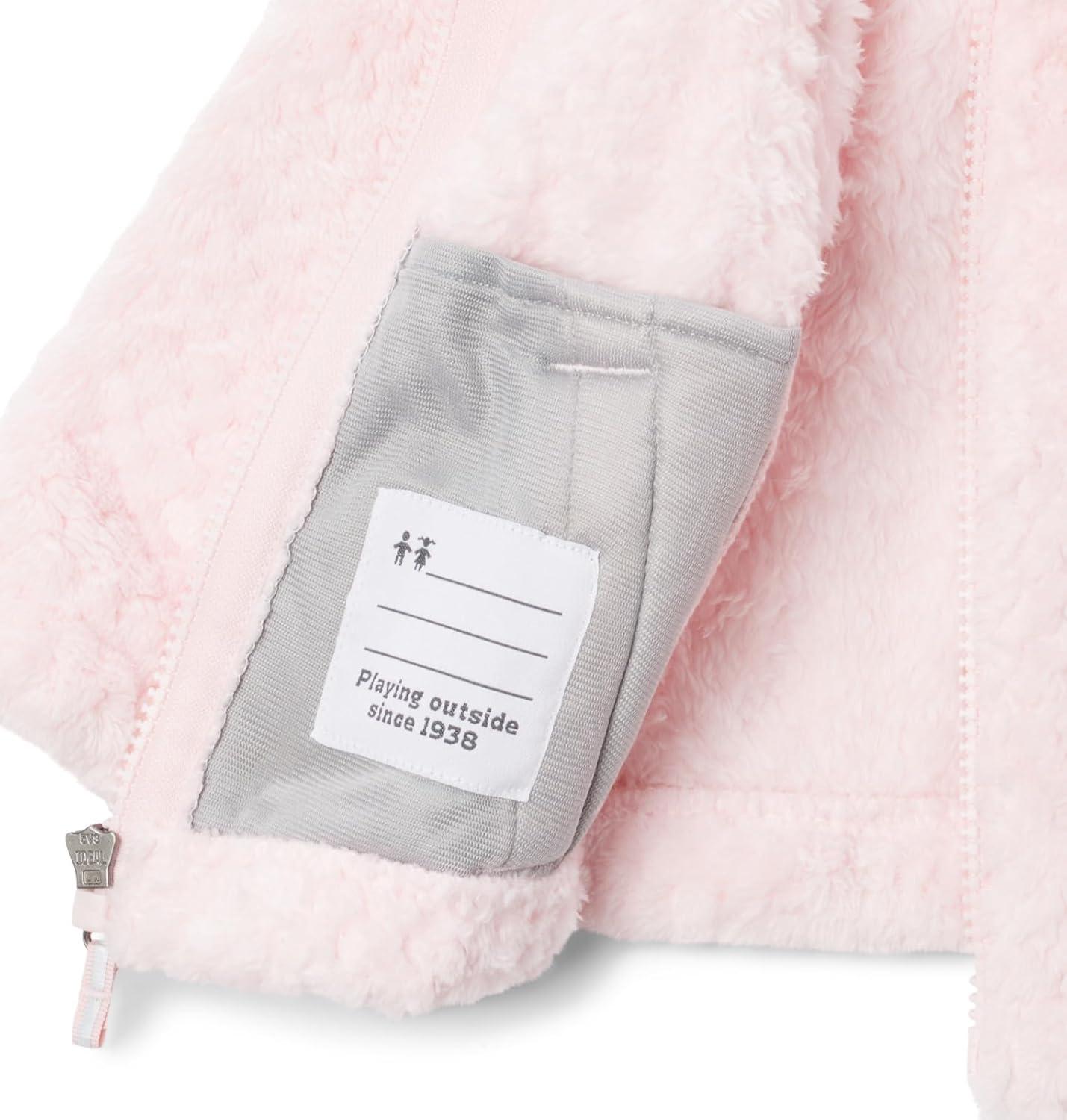 imageColumbia unisexbaby Fire Side Sherpa Full ZipPullover SweaterSatin Pink