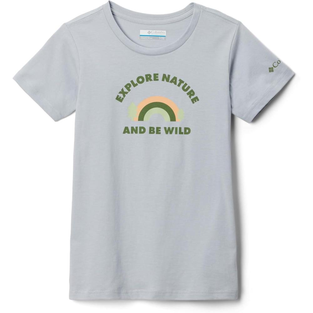 imageColumbia Girls Mission Lake Short Sleeve Graphic ShirtTShirtCirrus GreyExplore Nature