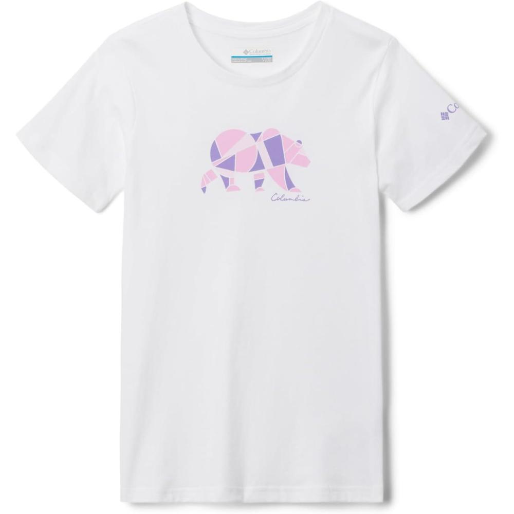 imageColumbia Girls Mission Lake Short Sleeve Graphic ShirtTShirtWhiteGeobear