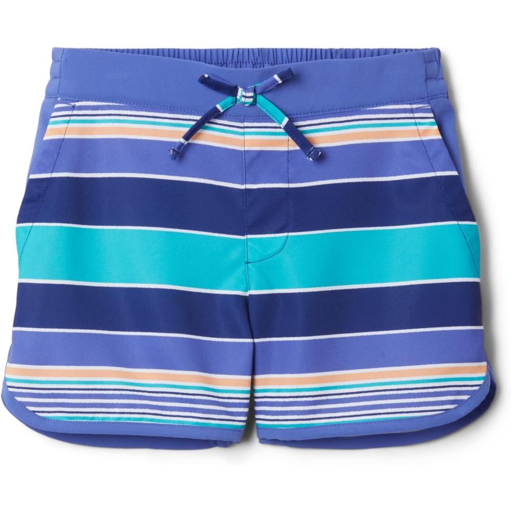 imageColumbia Girls Sandy Shores BoardshortDark Sapphire Danby StripePurple Lotus