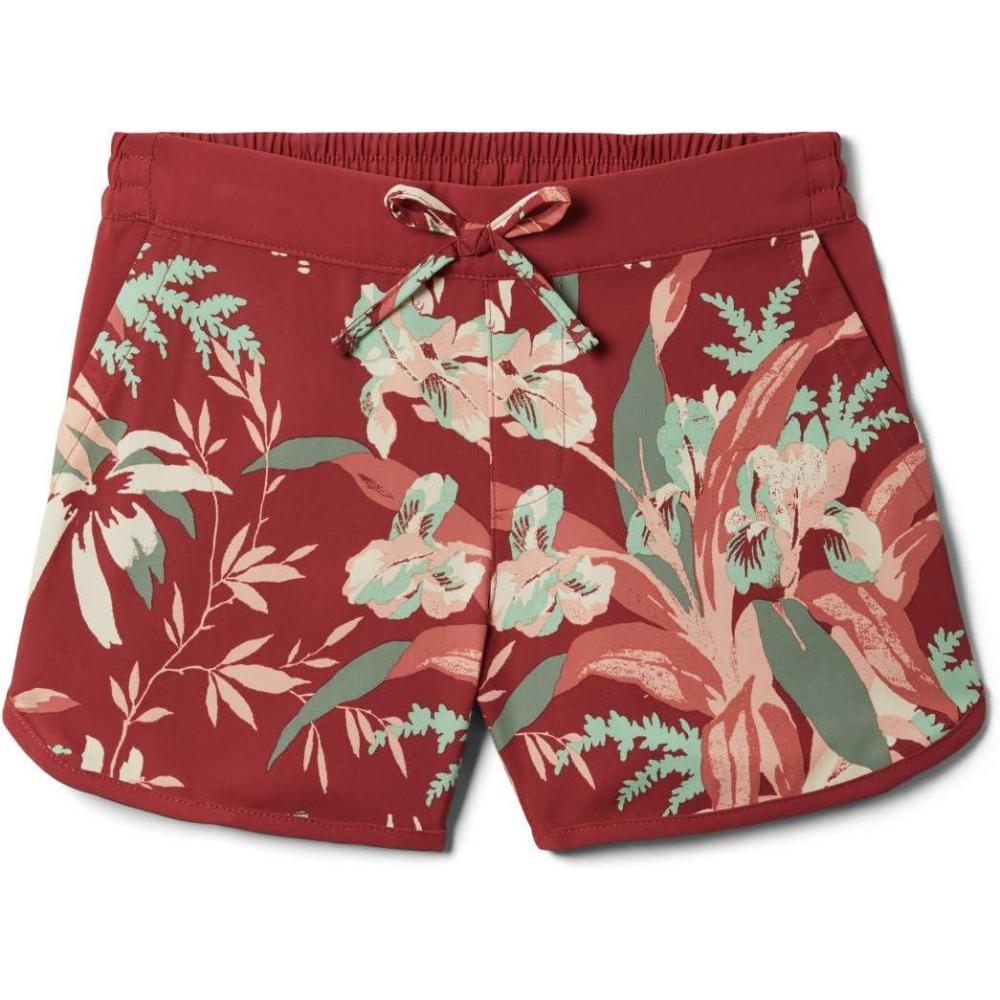 imageColumbia Girls Sandy Shores BoardshortDusty Crimson Magnolia Floral