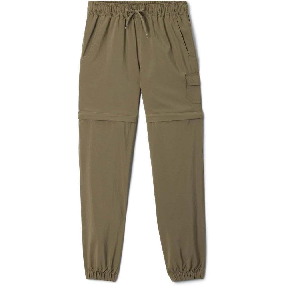 imageColumbia Girls Silver Ridge Utility Convertible PantStone Green