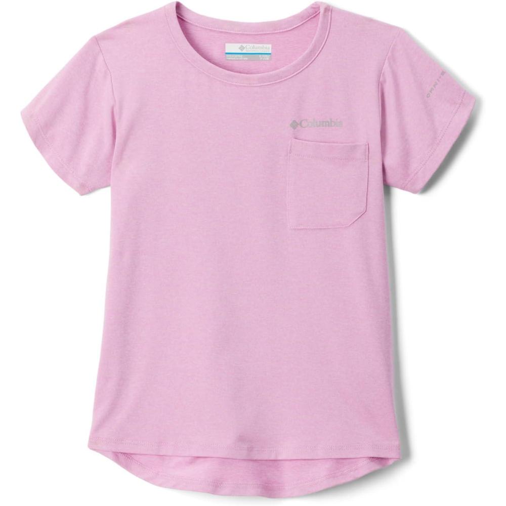 imageColumbia Girls Tech Trail Short Sleeve TeeCosmos Heather