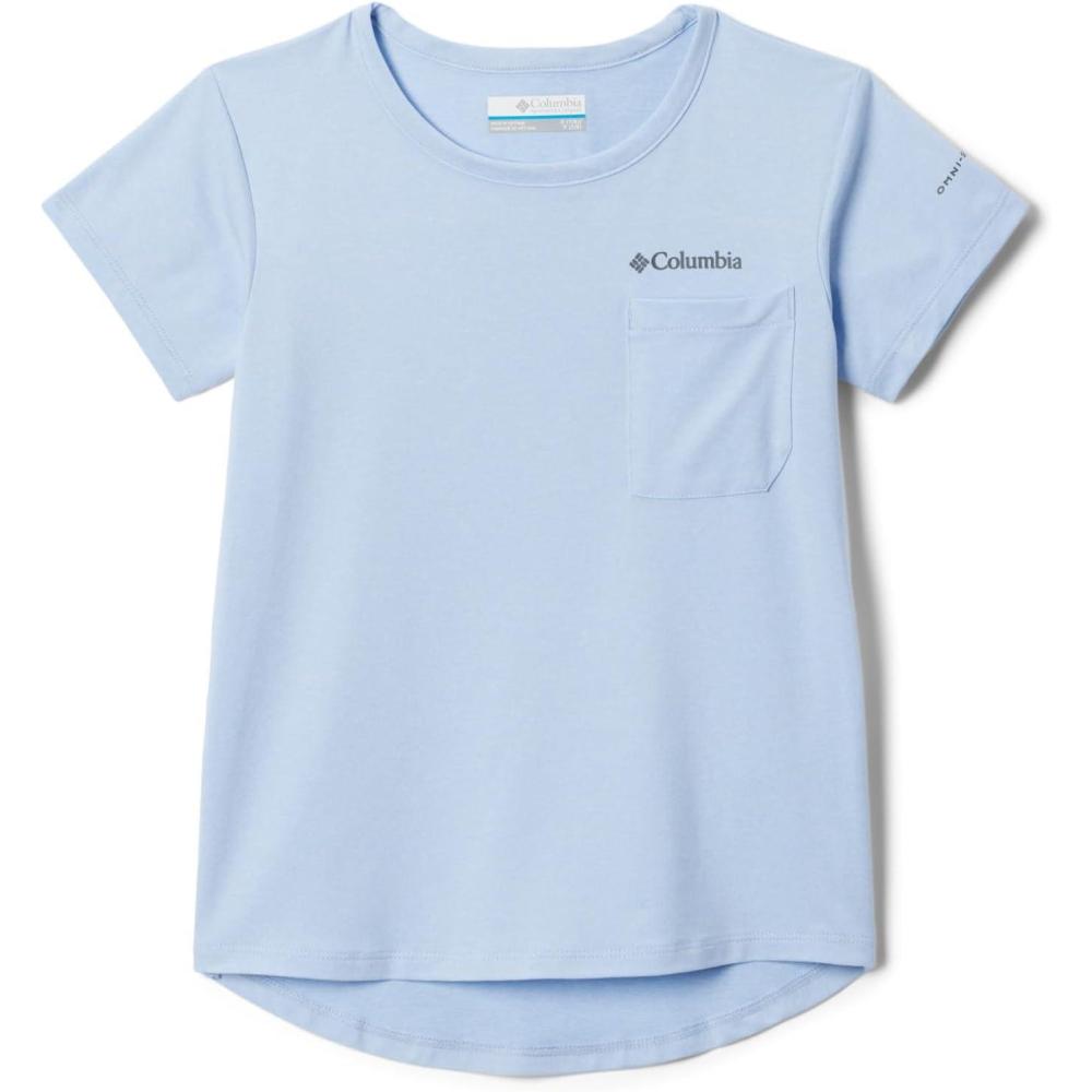 imageColumbia Girls Tech Trail Short Sleeve TeeWhisper Heather